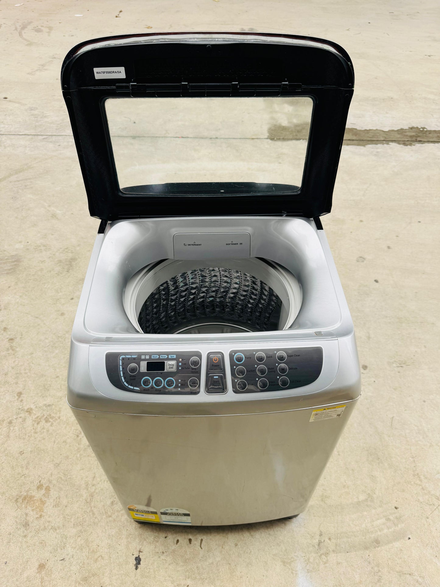 **SAMSUNG 7.5KGS TOP LOADER WASHING MACHINE**