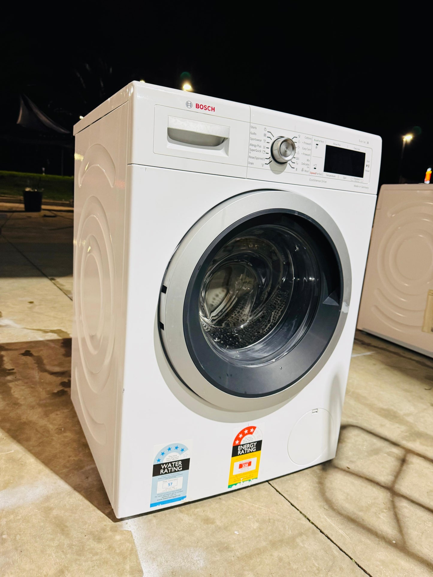 **BOSCH 8KGS FRONT LOADER WASHING MACHINE**