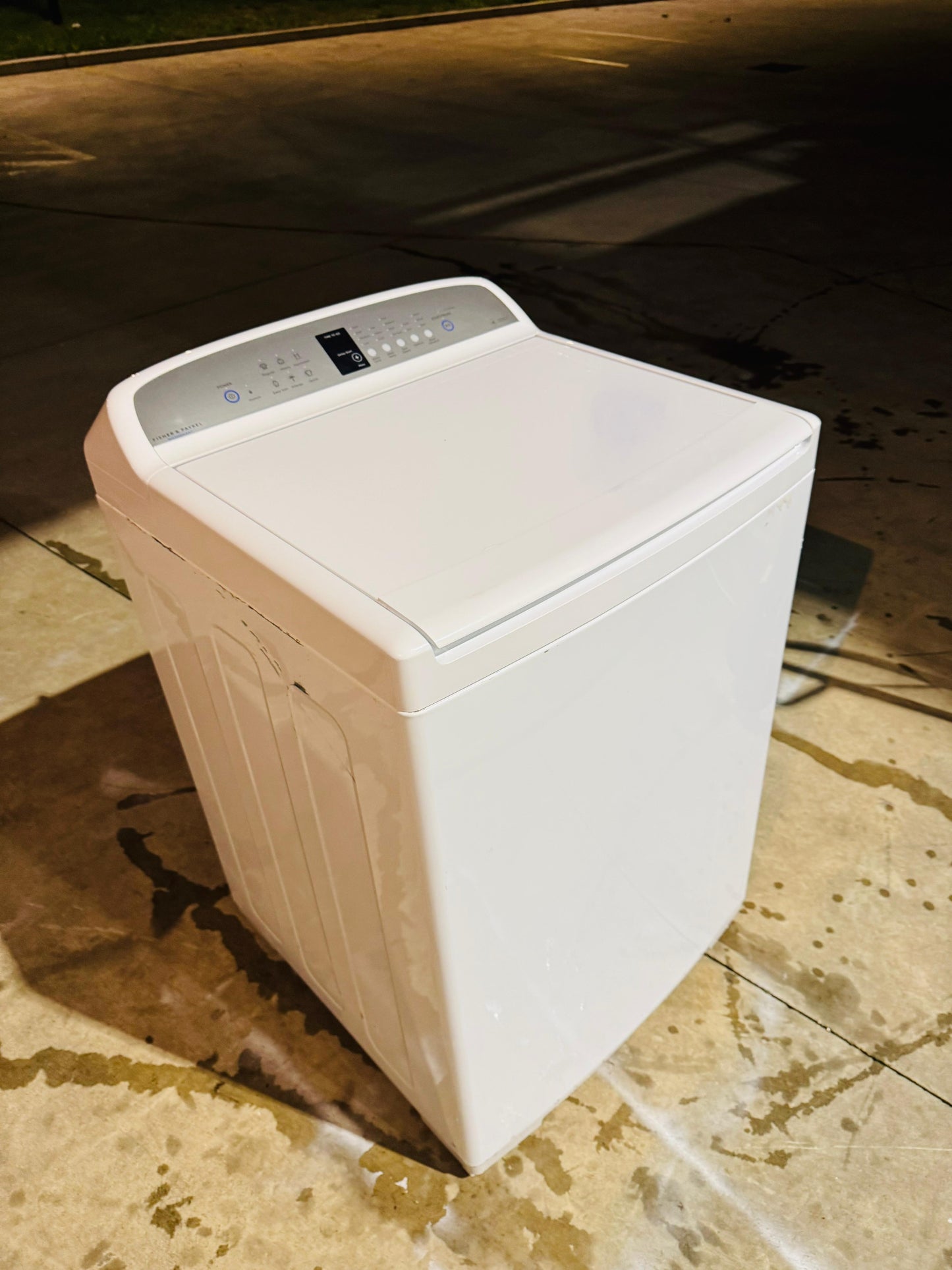 **FISHER AND PAYKEL 10KGS TOP LOADER WASHING MACHINE**