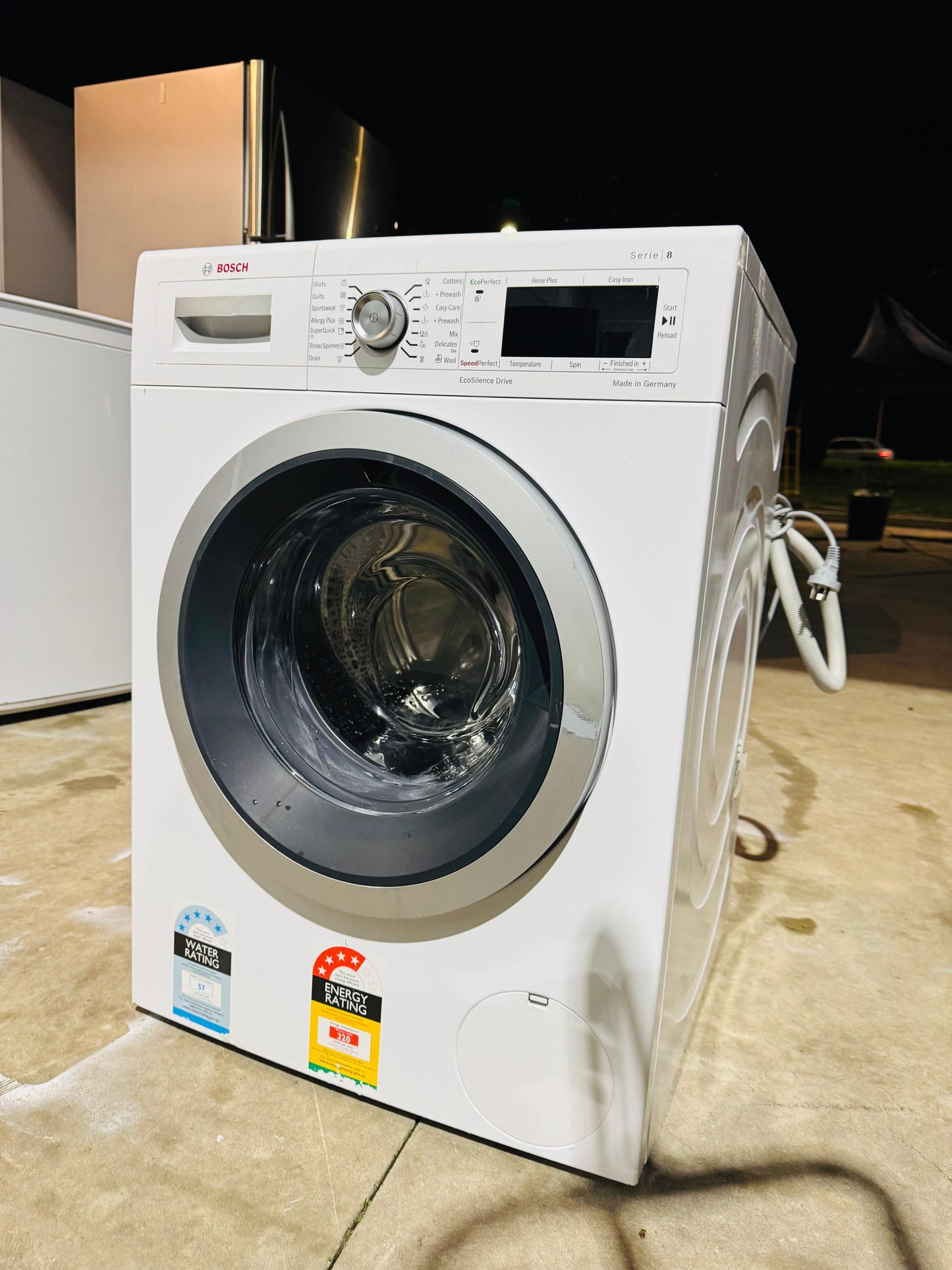 **BOSCH 8KGS FRONT LOADER WASHING MACHINE**