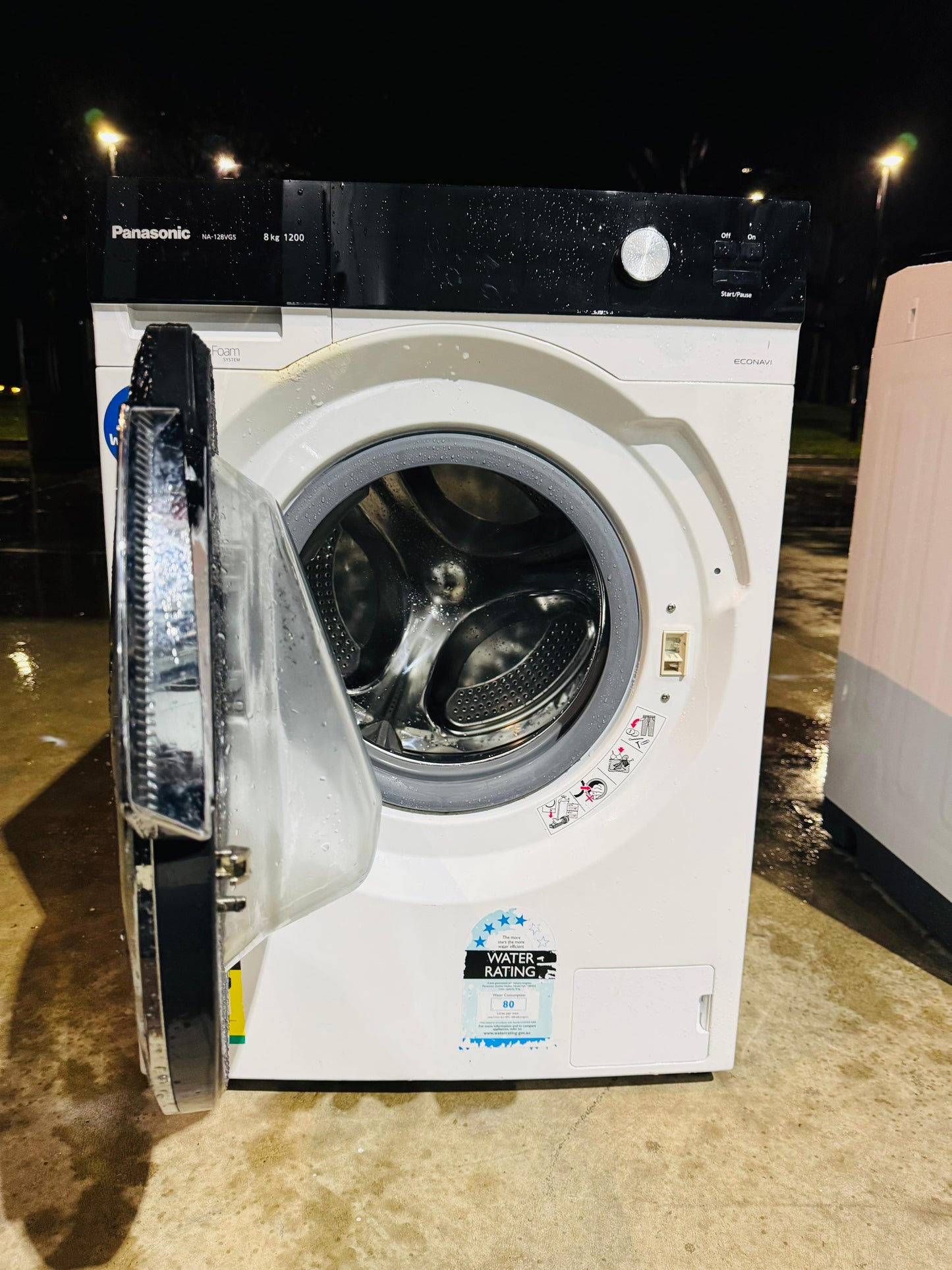 **PANASONIC 8KGS FRONT LOADER WASHING MACHINE**
