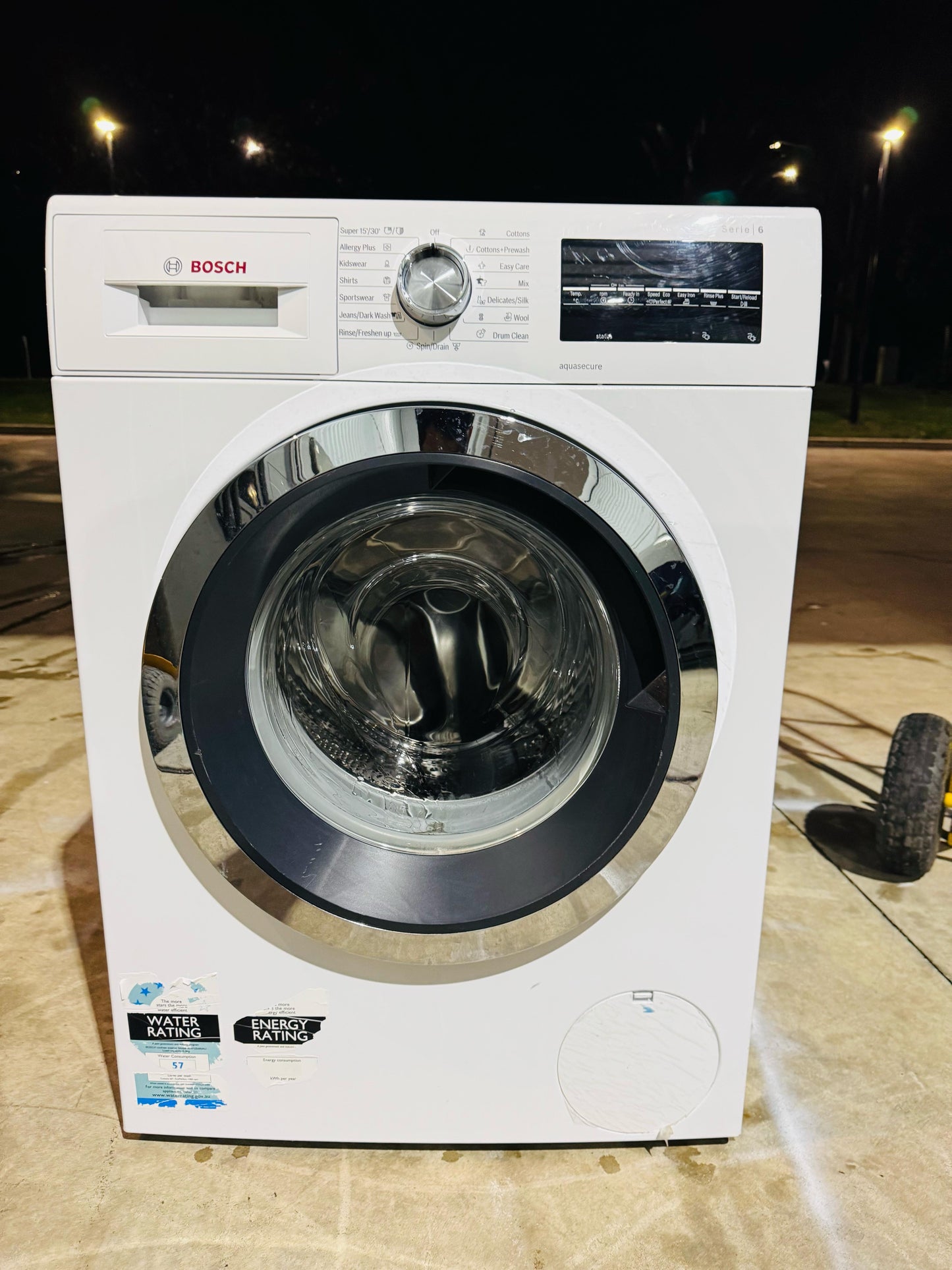 **BOSCH 8KGS FRONT LOADER WASHING MACHINE**