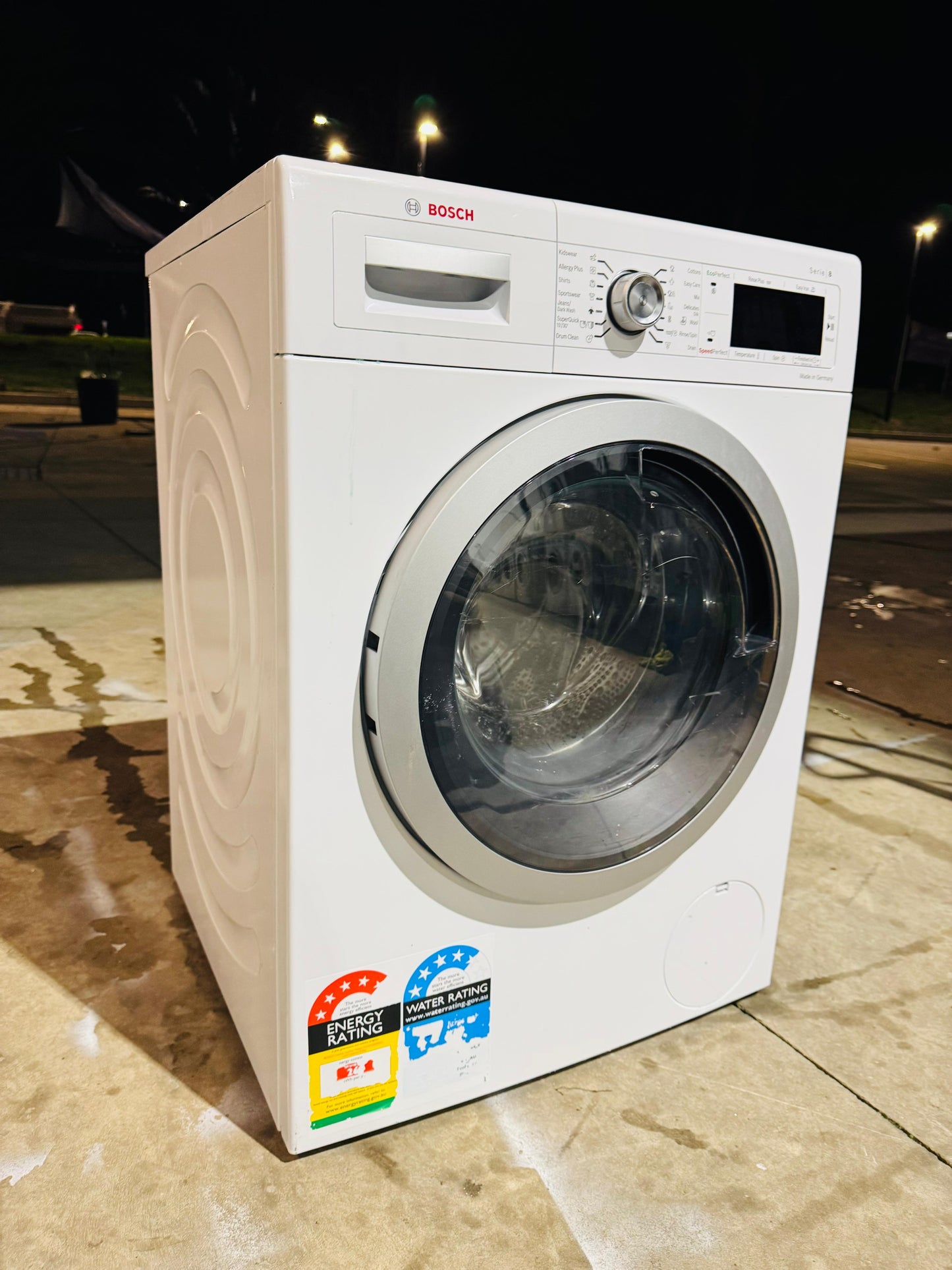 **BOSCH 9KGS FRONT LOADER WASHING MACHINE**