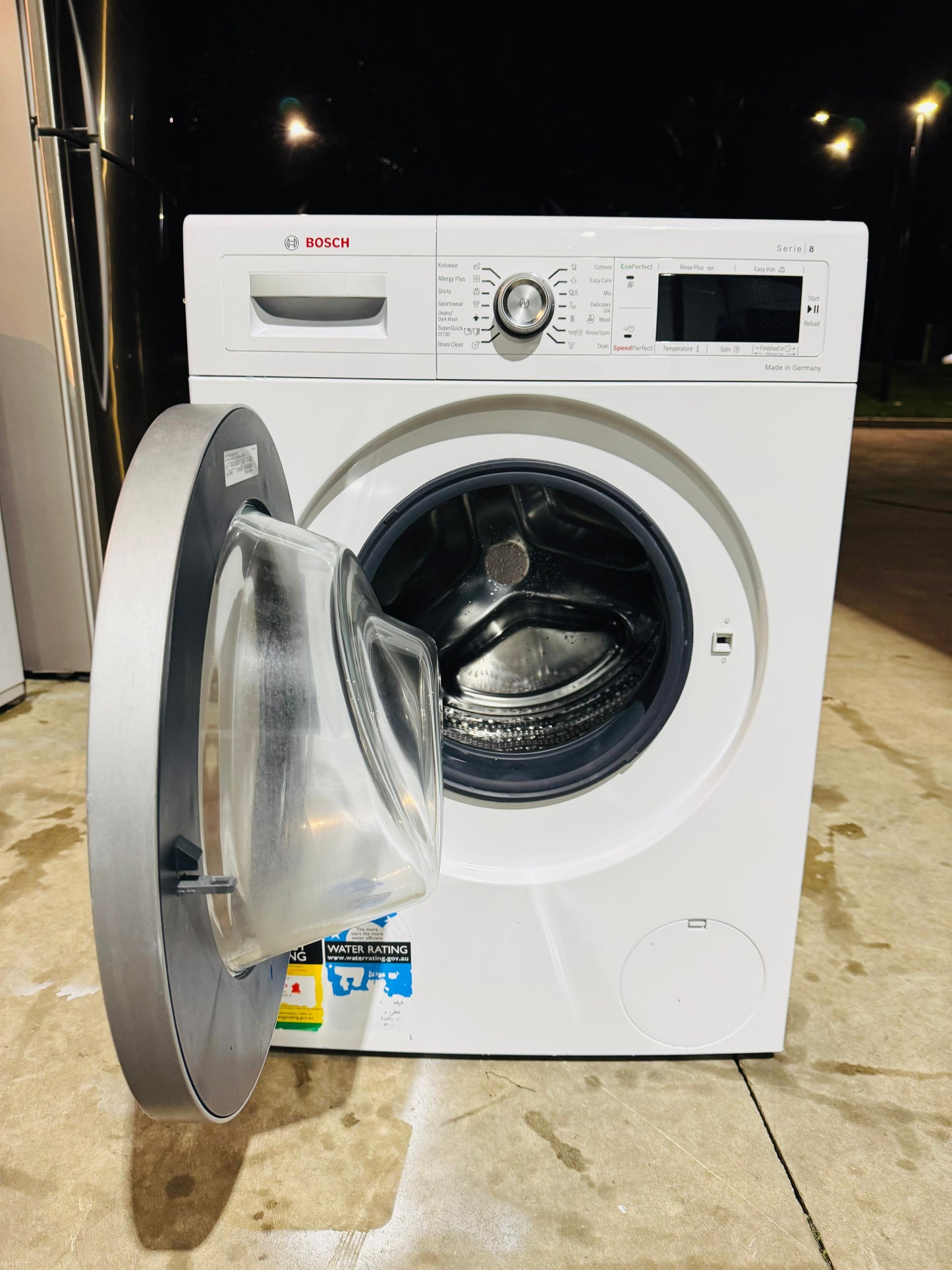 **BOSCH 9KGS FRONT LOADER WASHING MACHINE**