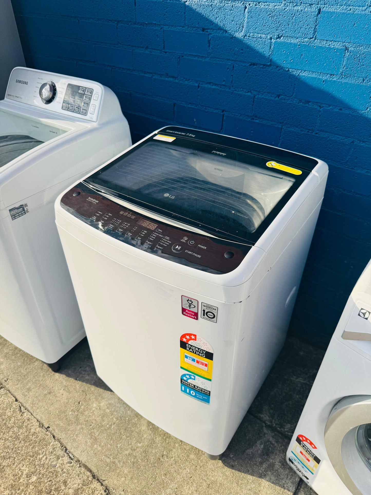 **LG 7.5 KGS TOP LOADER WASHING MACHINE**✅
