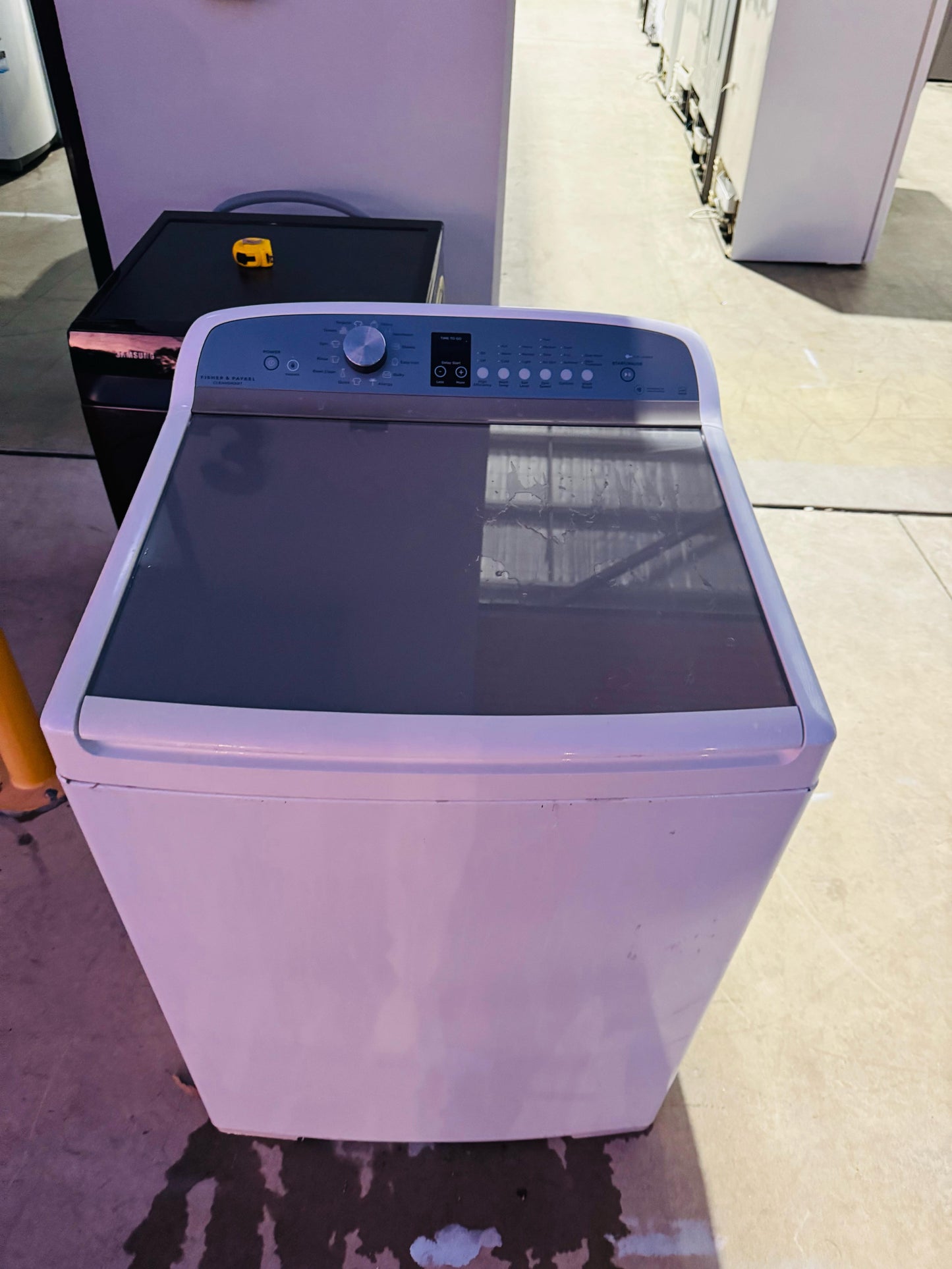 **FISHER & PAYKEL 10KGS TOP LOADER WASHING MACHINE**