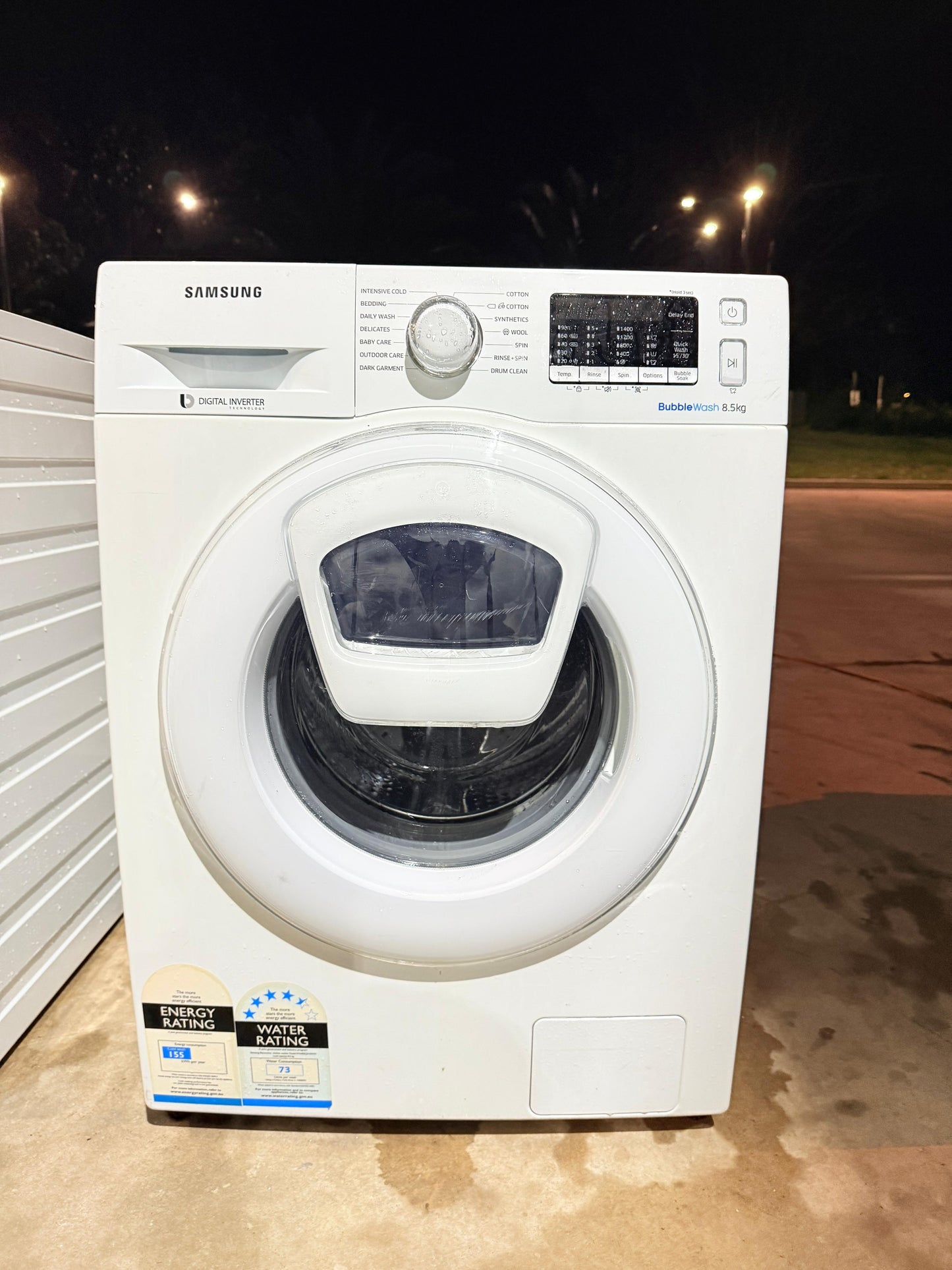 **SAMSUNG 8.5 KGS FRONT LOADER WASHING MACHINE**