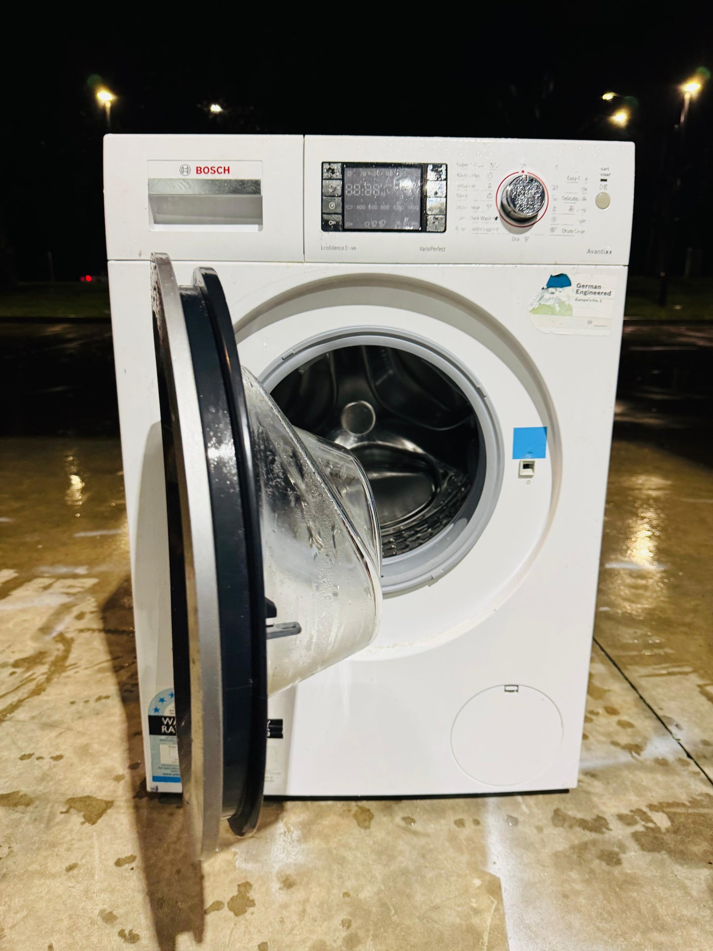 **BOSCH 8KGS FRONT LOADER WASHING MACHINE**