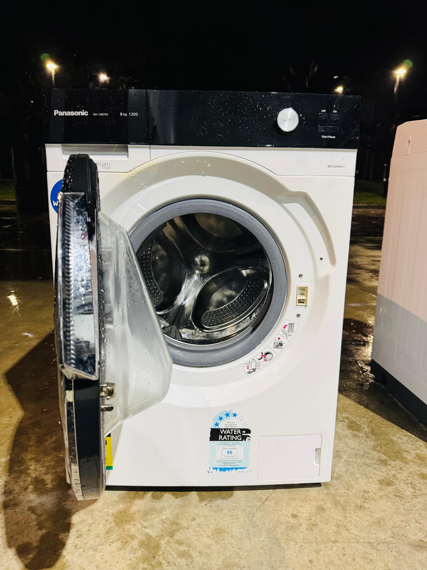 **PANASONIC 8KGS FRONT LOADER WASHING MACHINE**