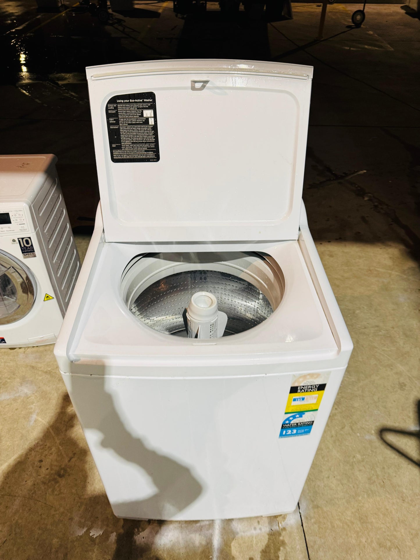 **FISHER & PAYKEL 10KGS TOP LOADER WASHING MACHINE**
