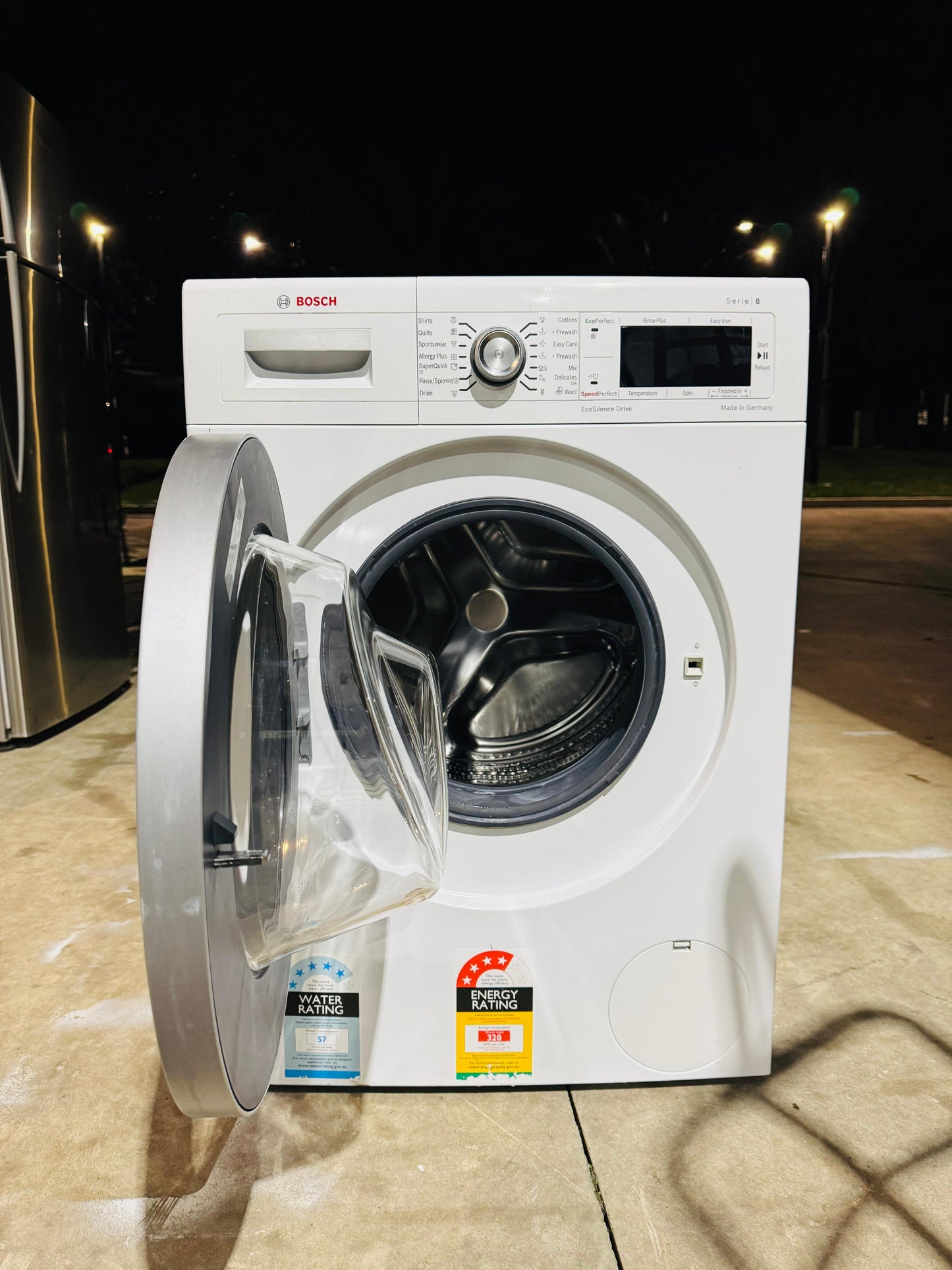 **BOSCH 8KGS FRONT LOADER WASHING MACHINE**