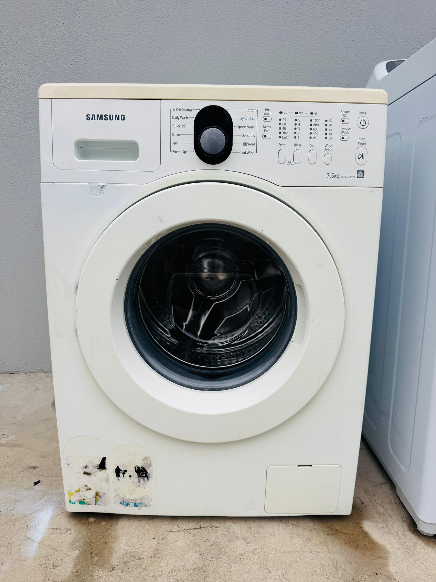 **SAMSUNG 7.5KGS FRONT LOADER WASHING MACHINE**