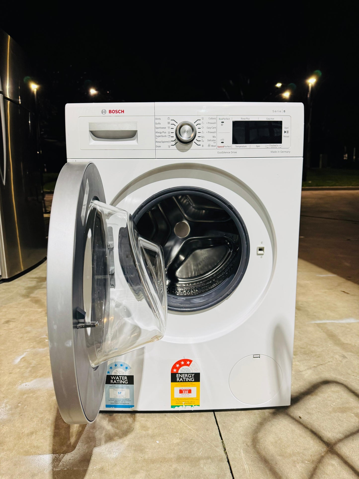 **BOSCH 8KGS FRONT LOADER WASHING MACHINE**