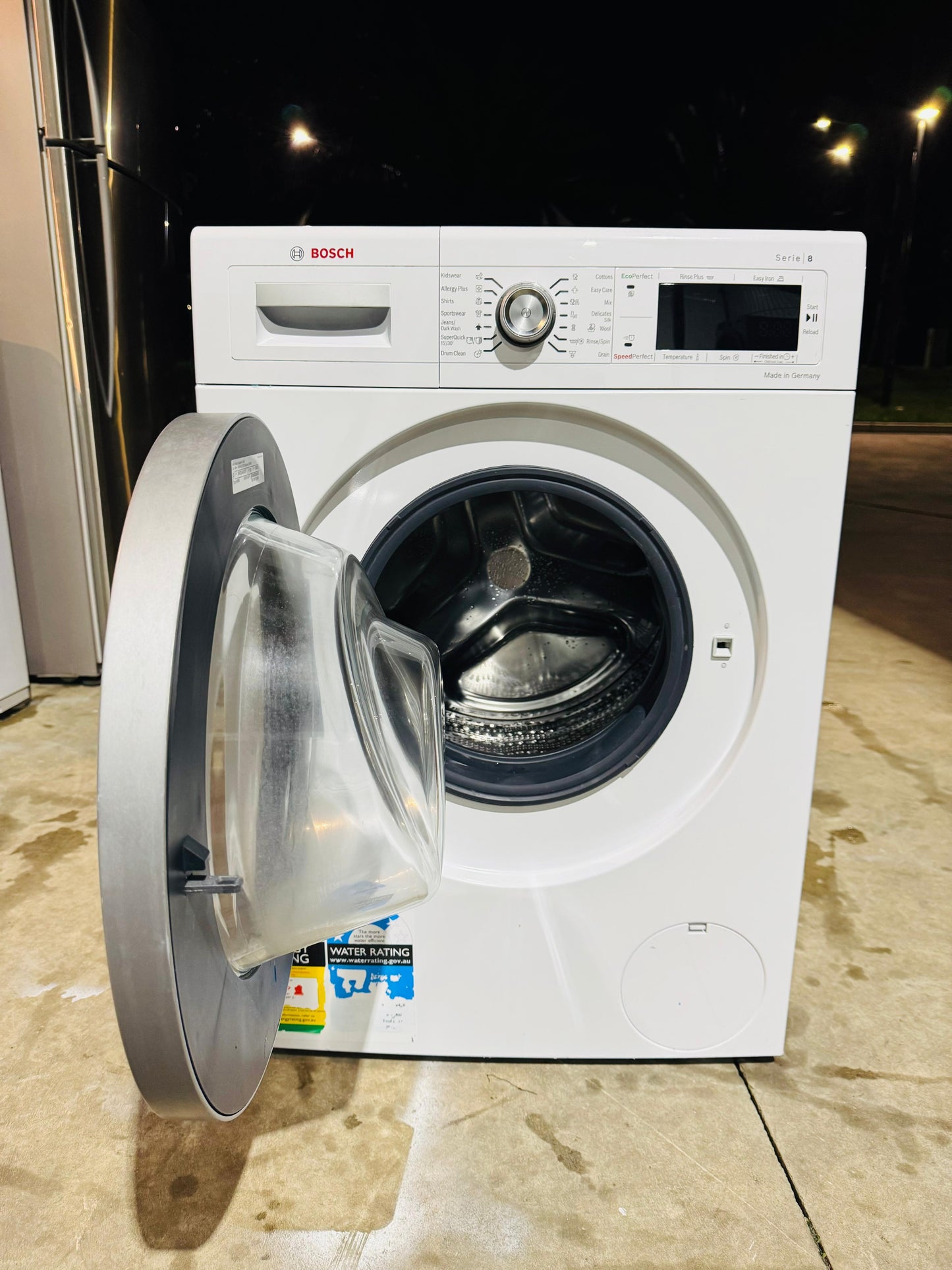**BOSCH 9KGS FRONT LOADER WASHING MACHINE**