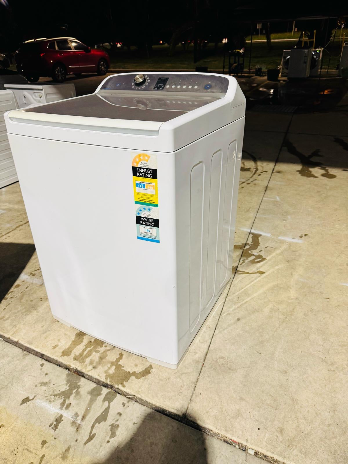 **FISHER AND PAYKEL 10 KGS TOP LOADER WASHING MACHINE**