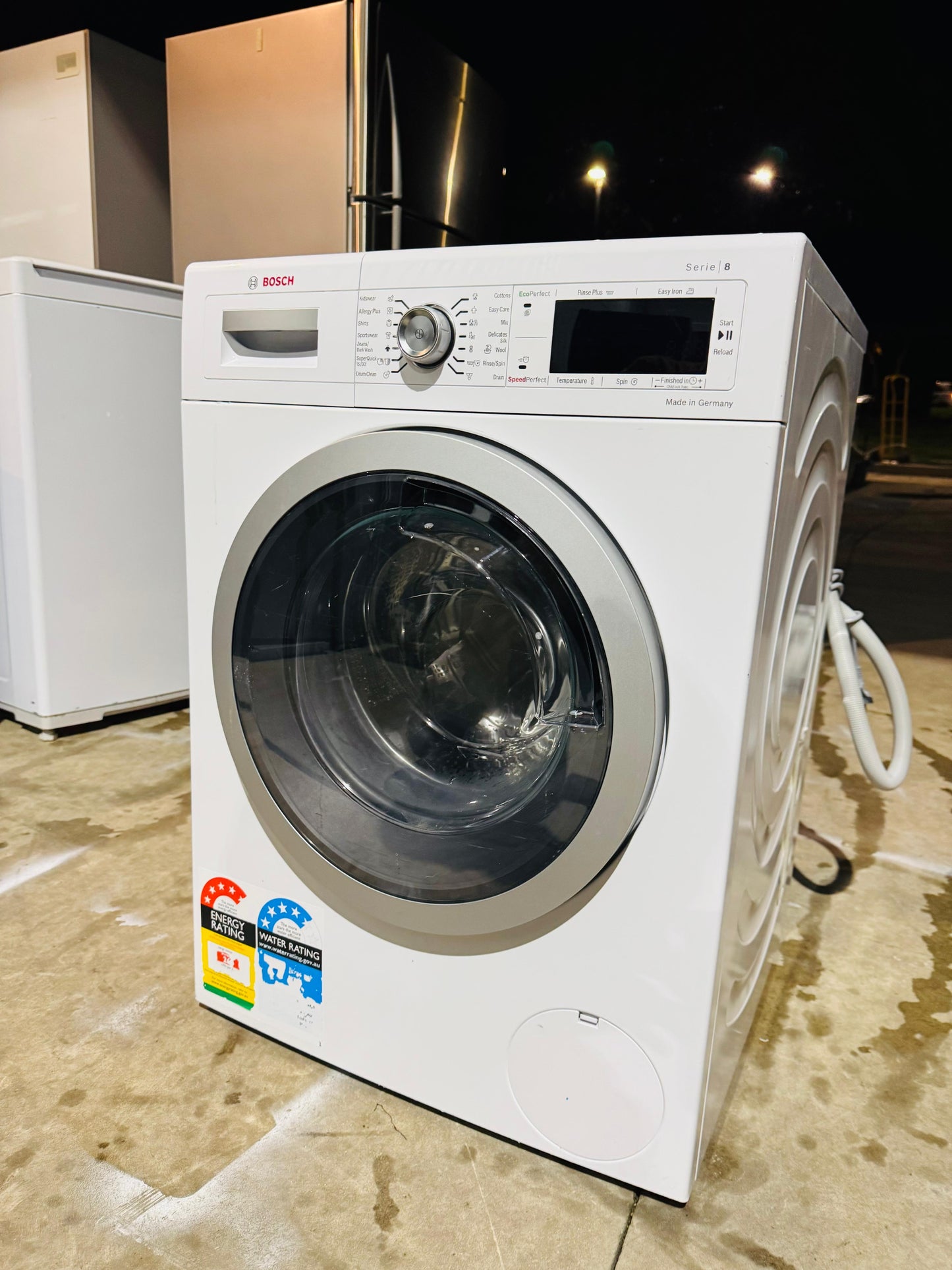**BOSCH 9KGS FRONT LOADER WASHING MACHINE**