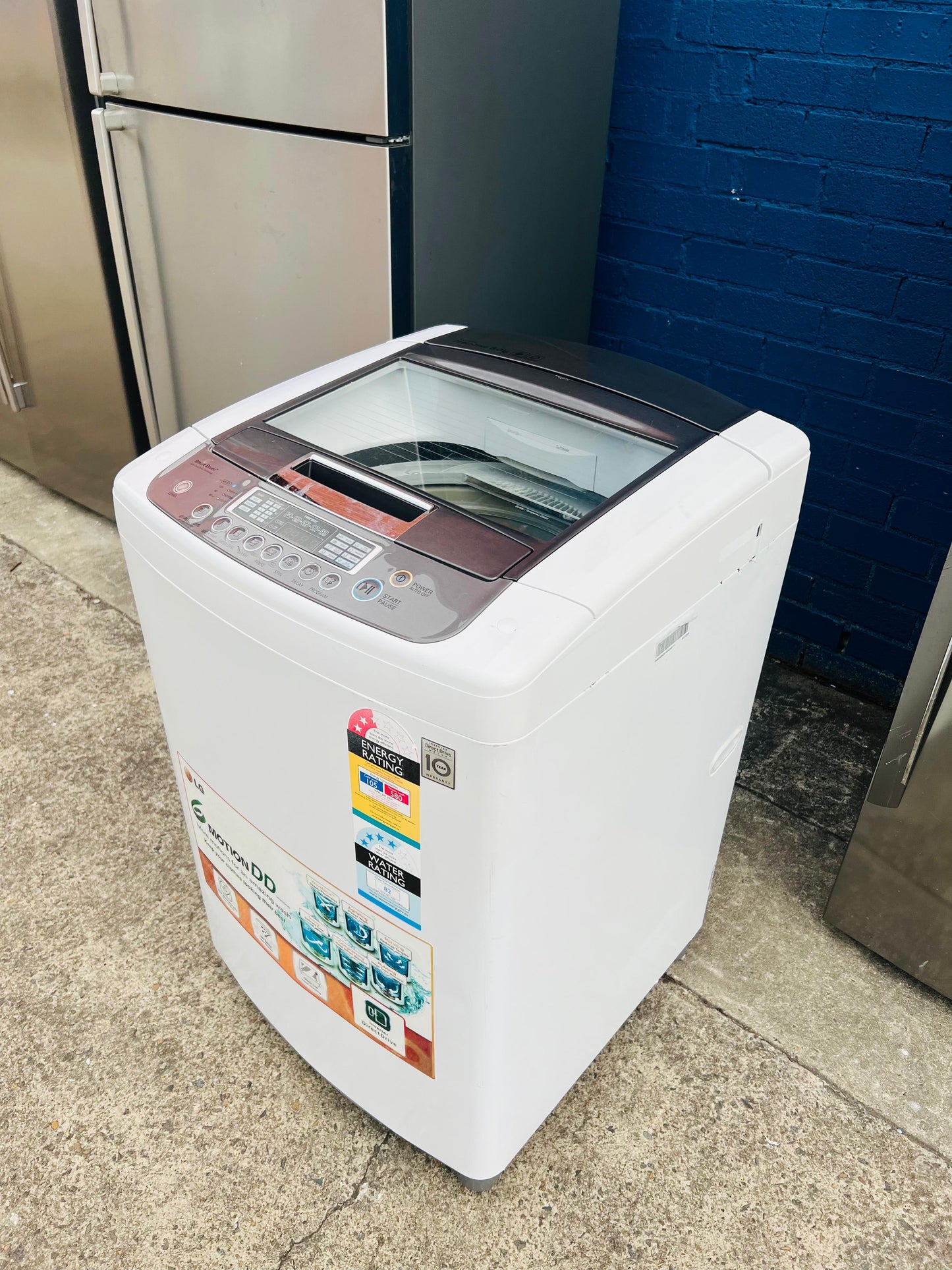 **LG 8KGS TOP LOADER WASHING MACHINE**