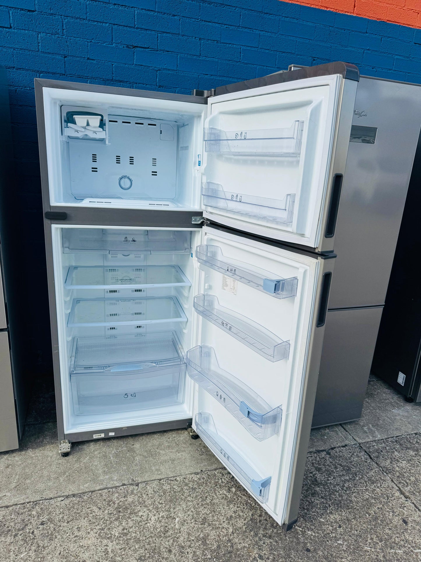 **WHIRLPOOL 410 LITRES FRIDGE FREEZER**