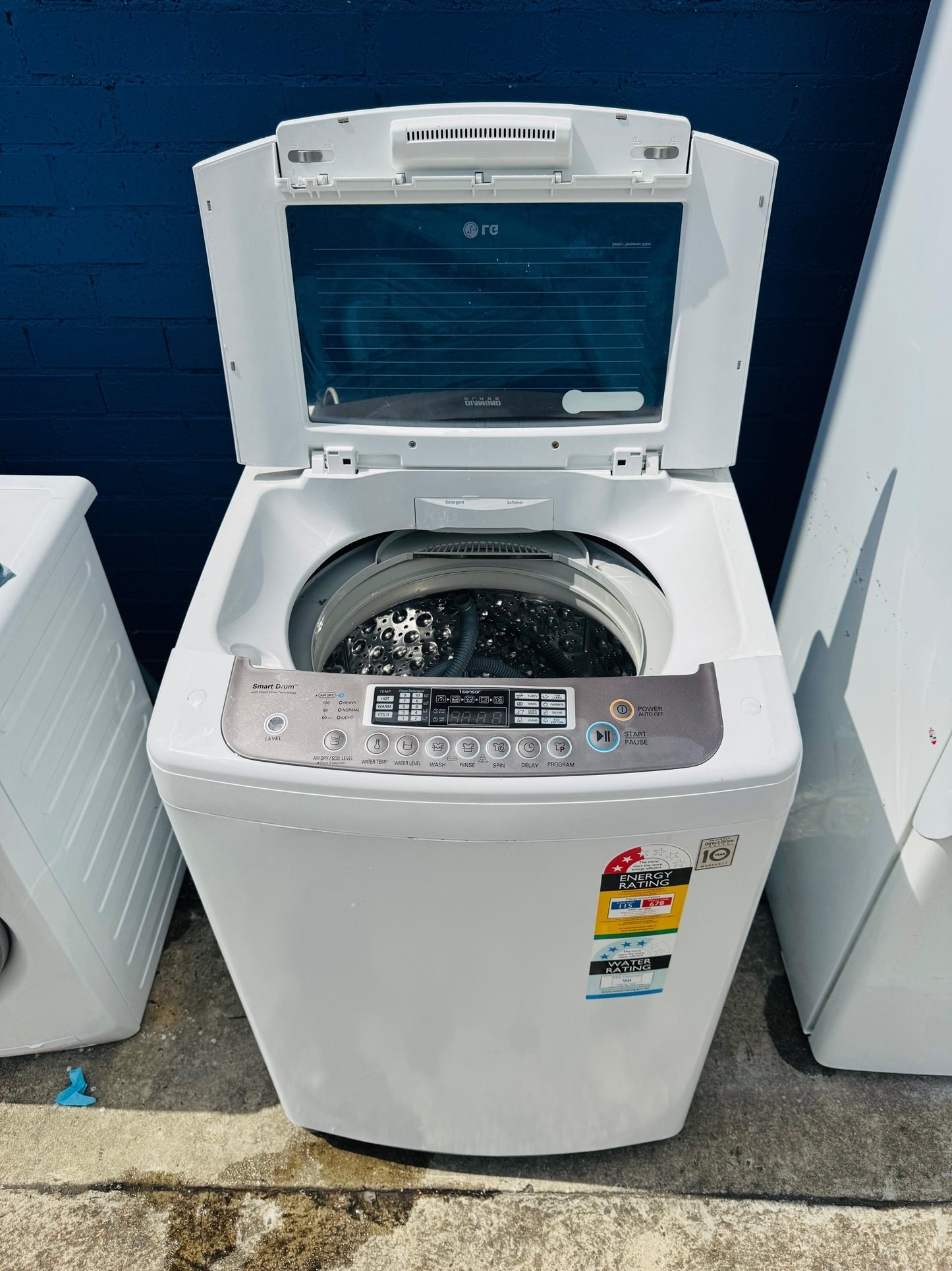 **LG 9.5KGS TOP LOADER WASHING MACHINE**