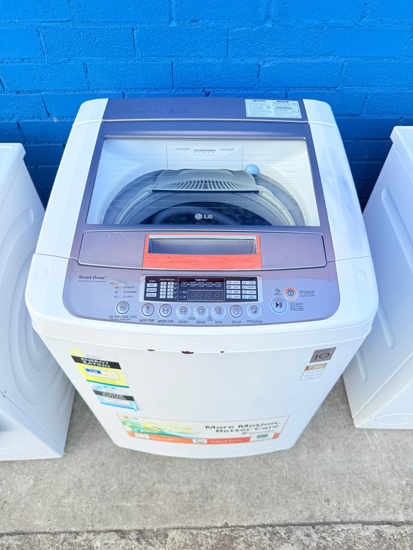 **LG 6.5 KGS TOP LOADER WASHING MACHINE**
