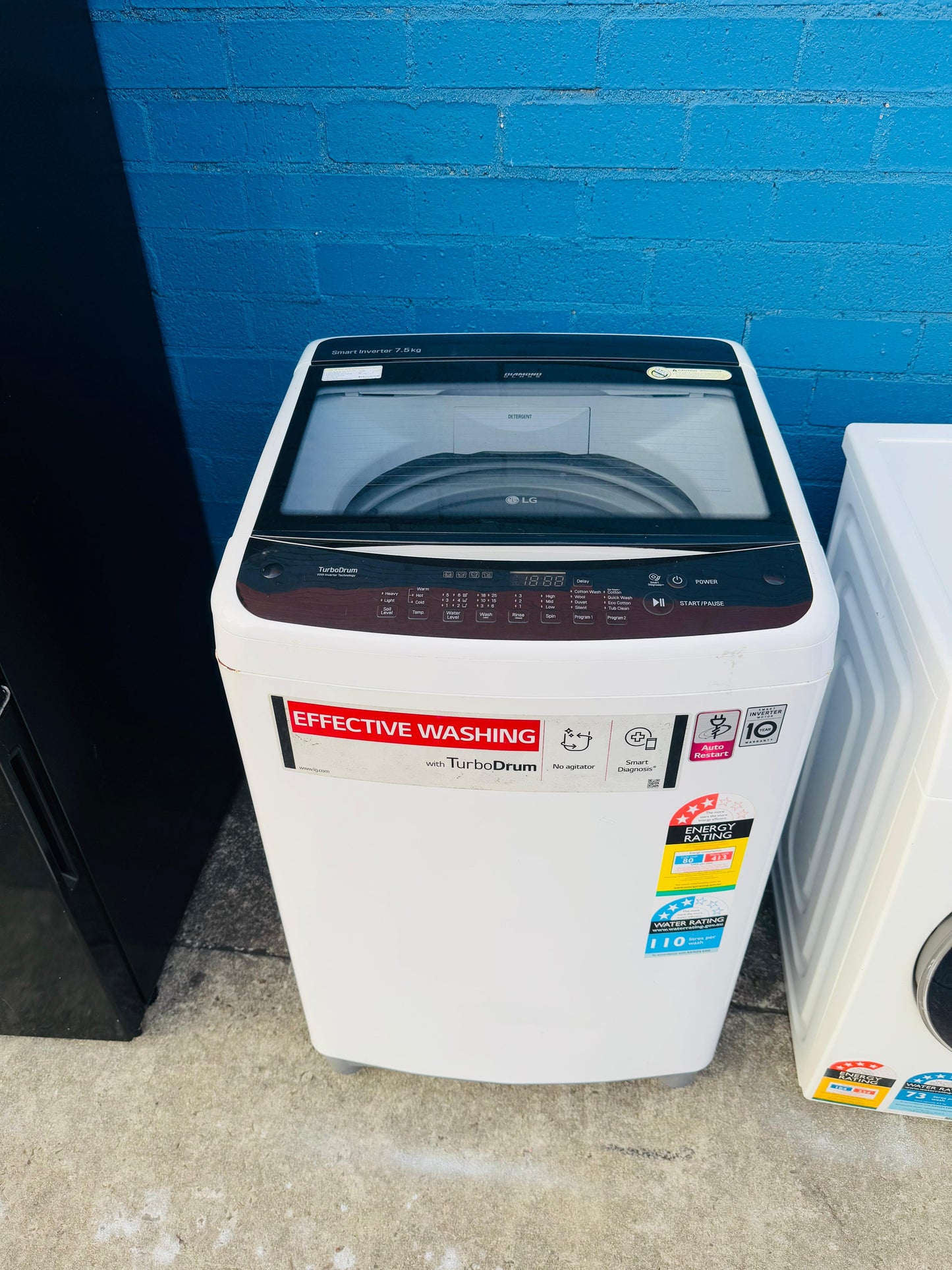 **LG 7.5 KGS TOP LOADER WASHING MACHINE**