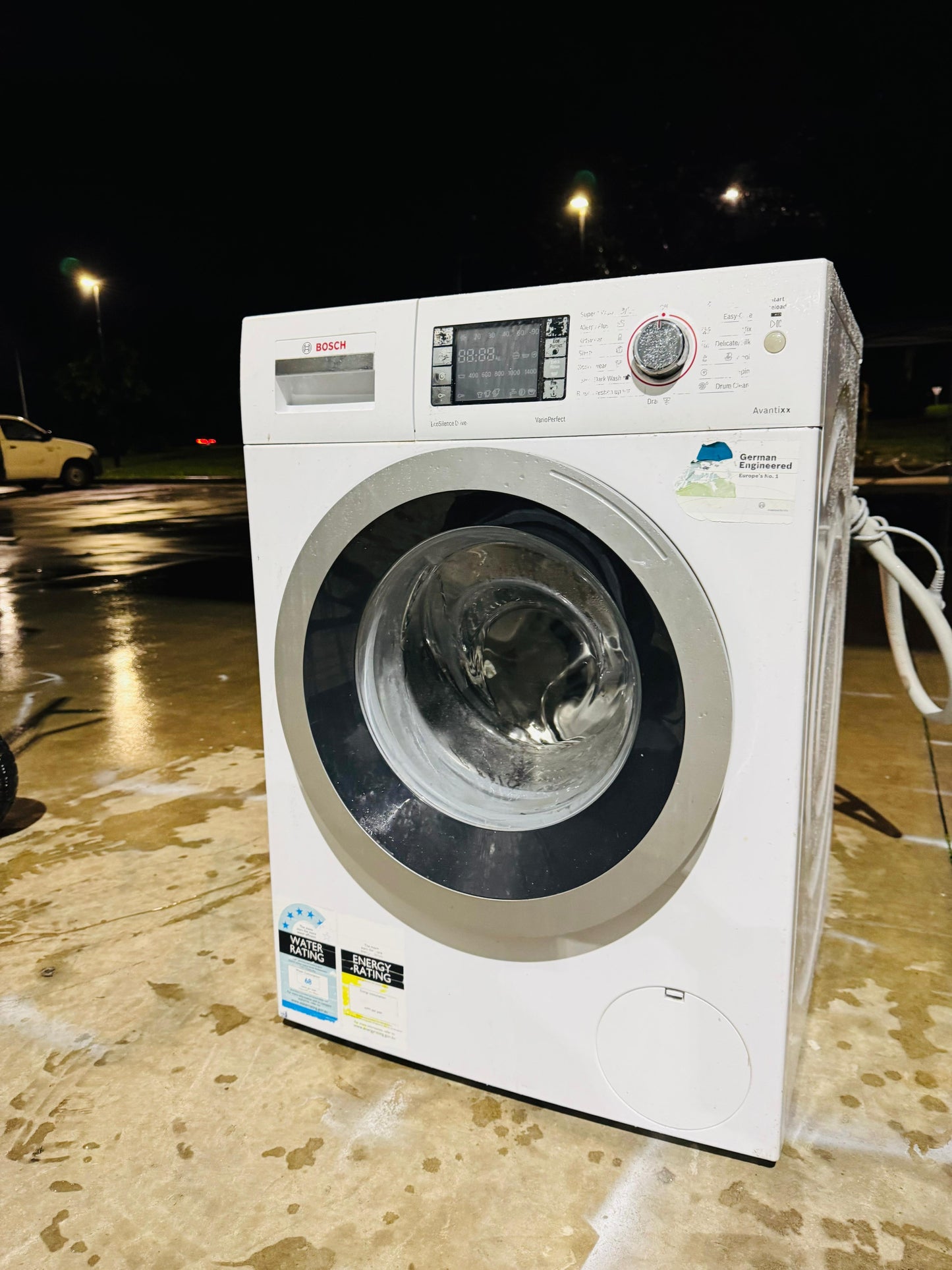 **BOSCH 8KGS FRONT LOADER WASHING MACHINE**