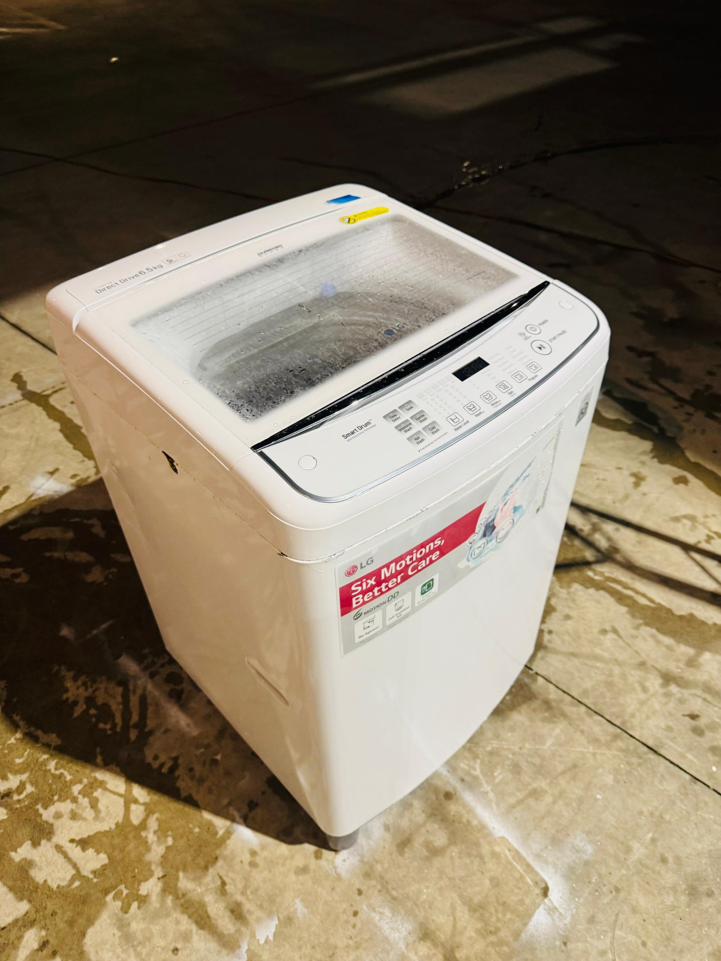 **LG 6.5 KGS TOP LOADER WASHING MACHINE**