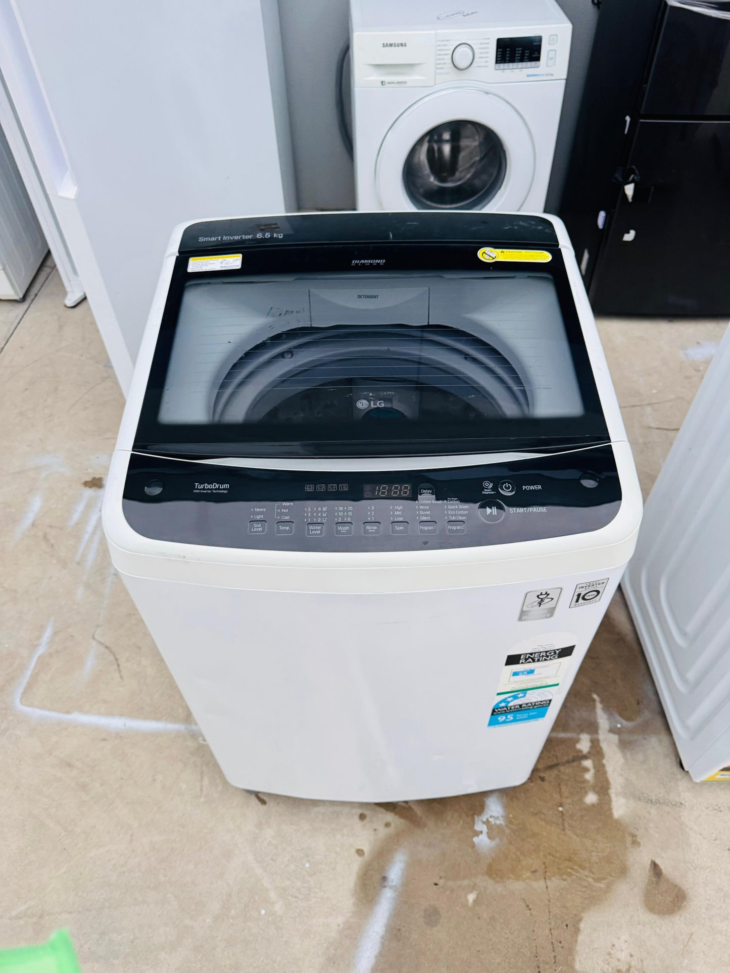 **LG 6.5 KGS TOP LOADER WASHING MACHINE**