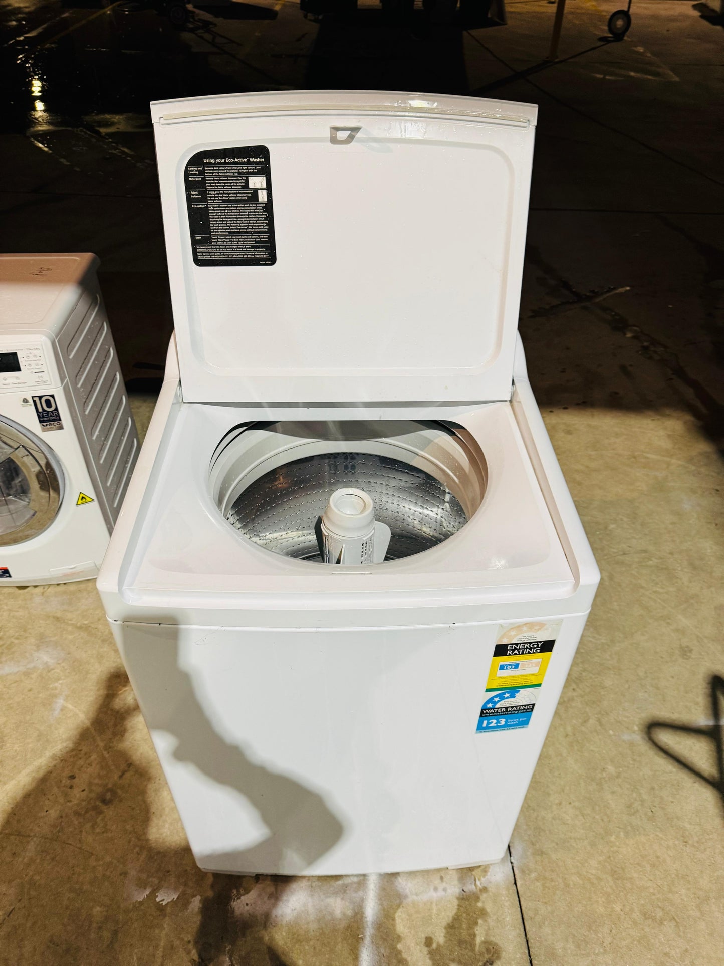 **FISHER & PAYKEL 10KGS TOP LOADER WASHING MACHINE**