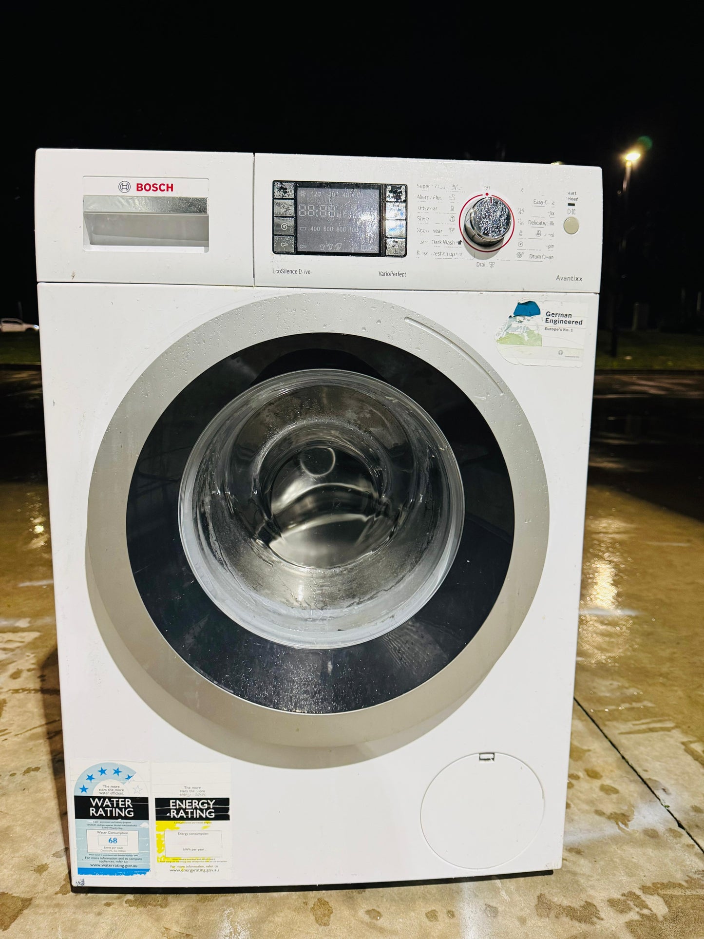 **BOSCH 8KGS FRONT LOADER WASHING MACHINE**