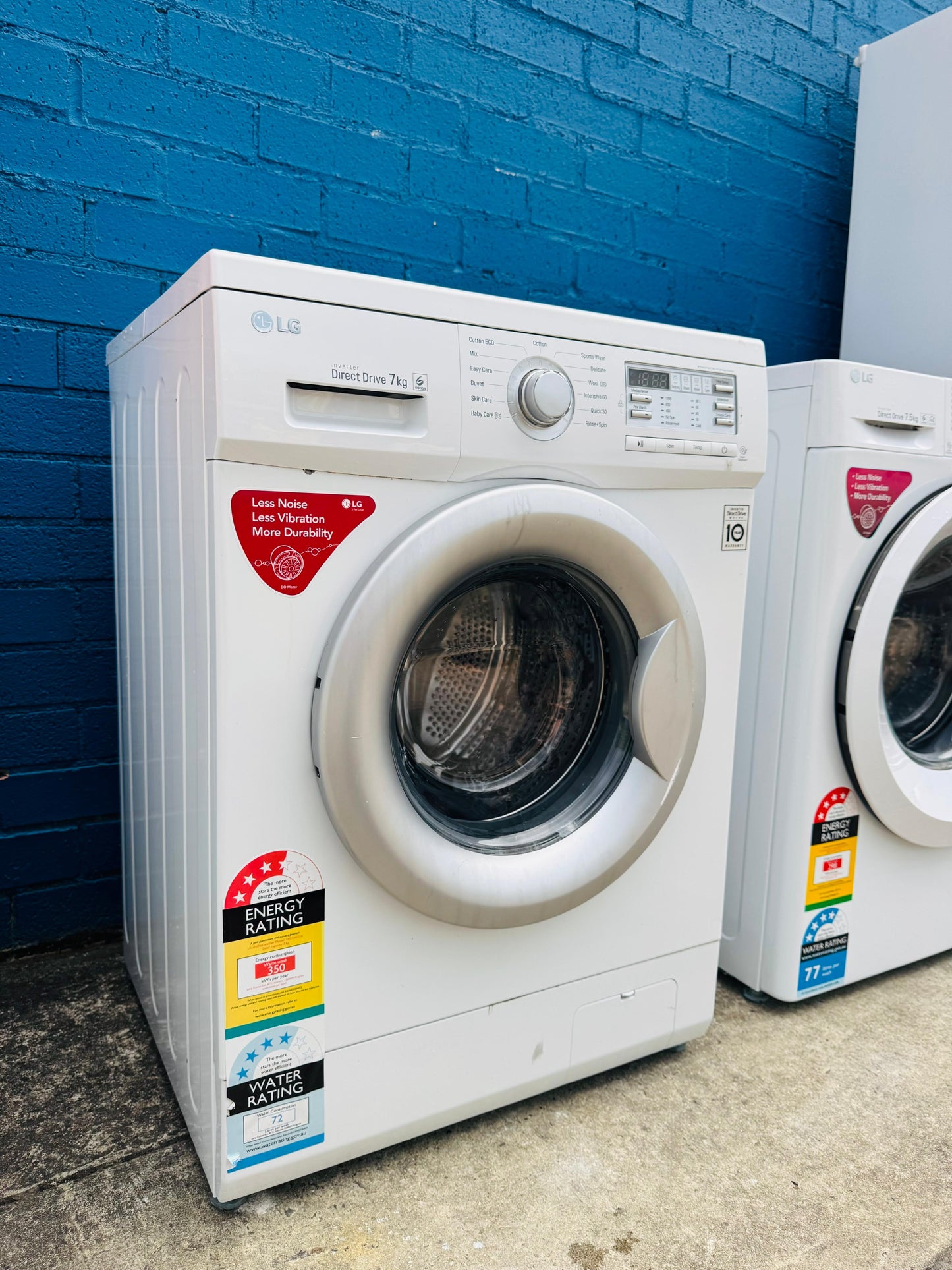 **LG 7KGS FRONT LOADER WASHING MACHINE**