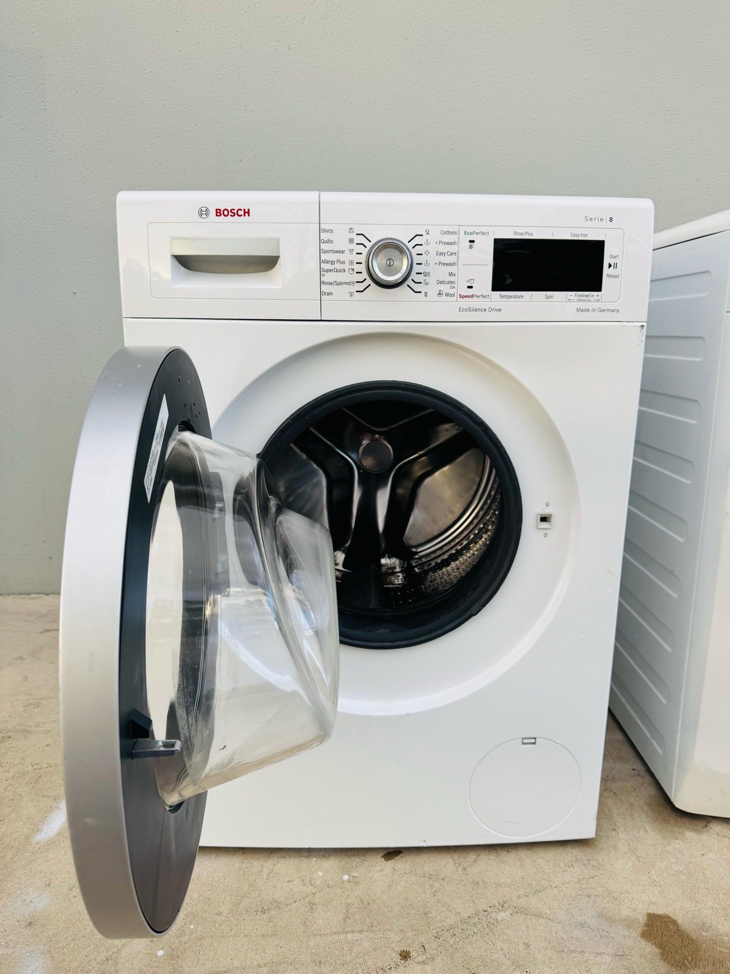 **BOSCH 8KGS FRONT LOADER WASHING MACHINE**