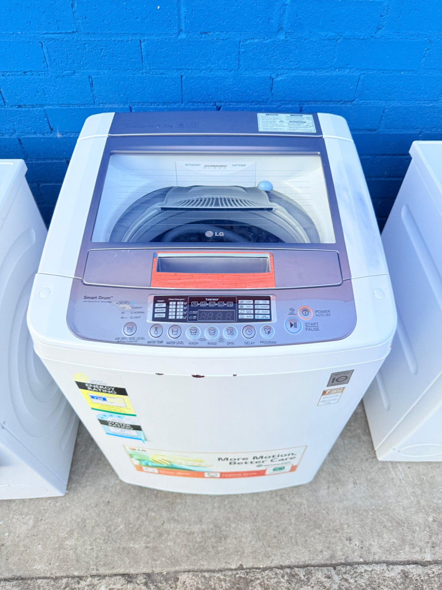 **LG 6.5 KGS TOP LOADER WASHING MACHINE**