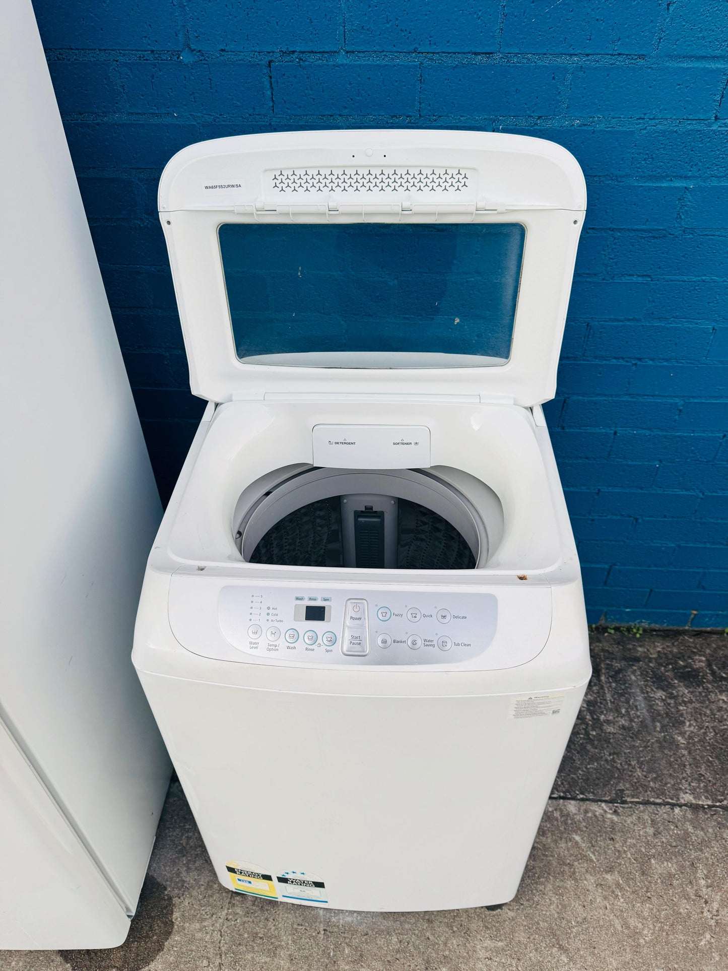 **SAMSUNG 6.5 KGS TOPLOADER WASHING MACHINE**