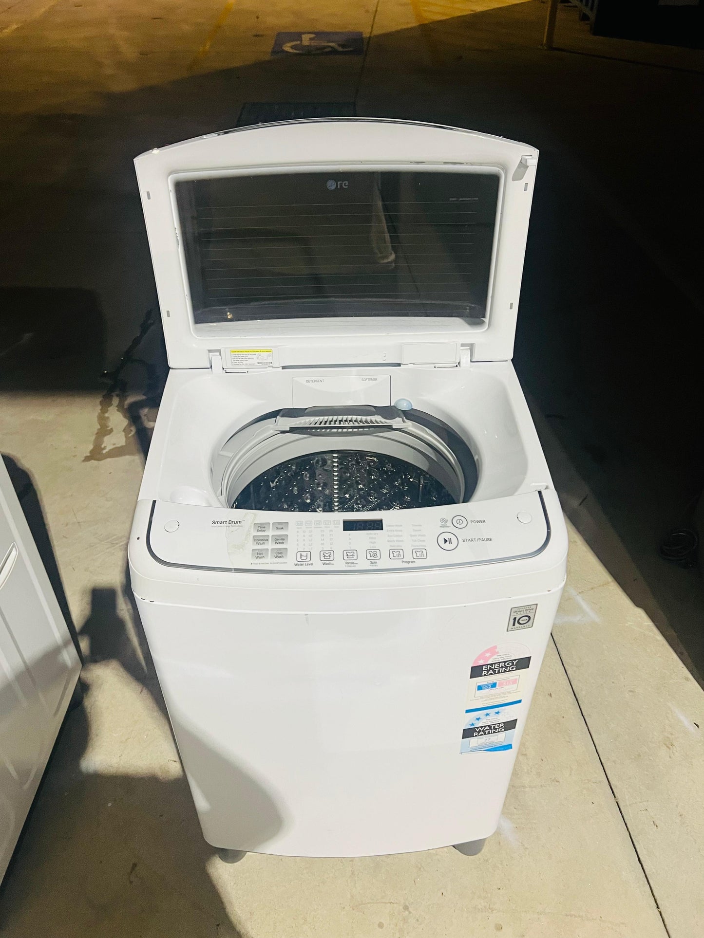**LG 7.5 KGS TOP LOADER WASHING MACHINE**