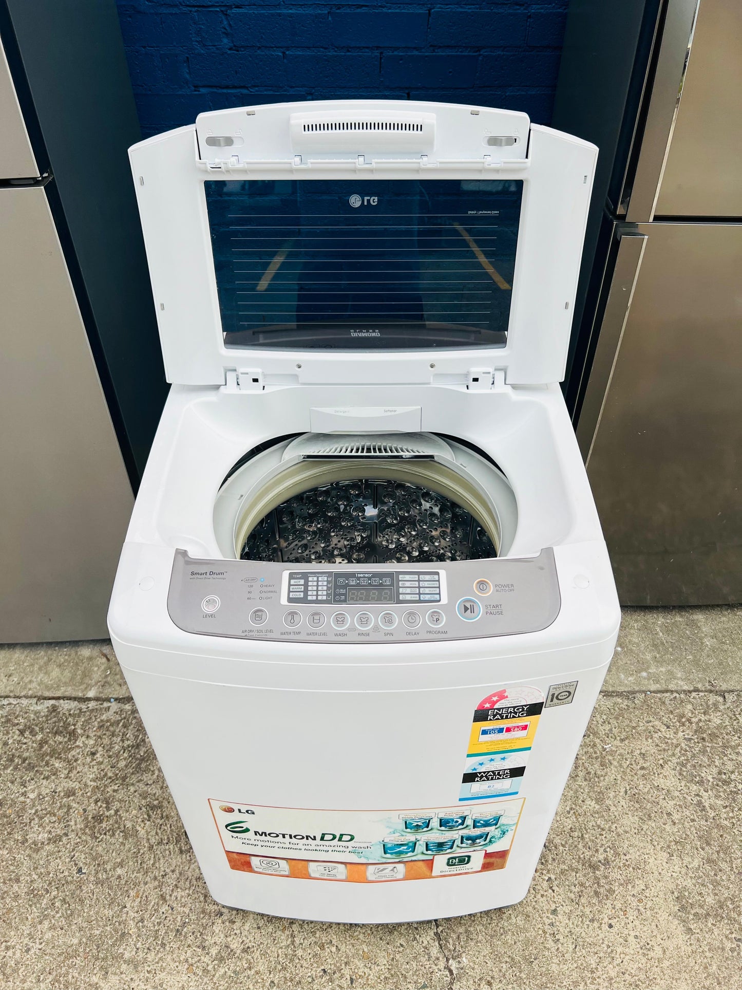 **LG 8KGS TOP LOADER WASHING MACHINE**