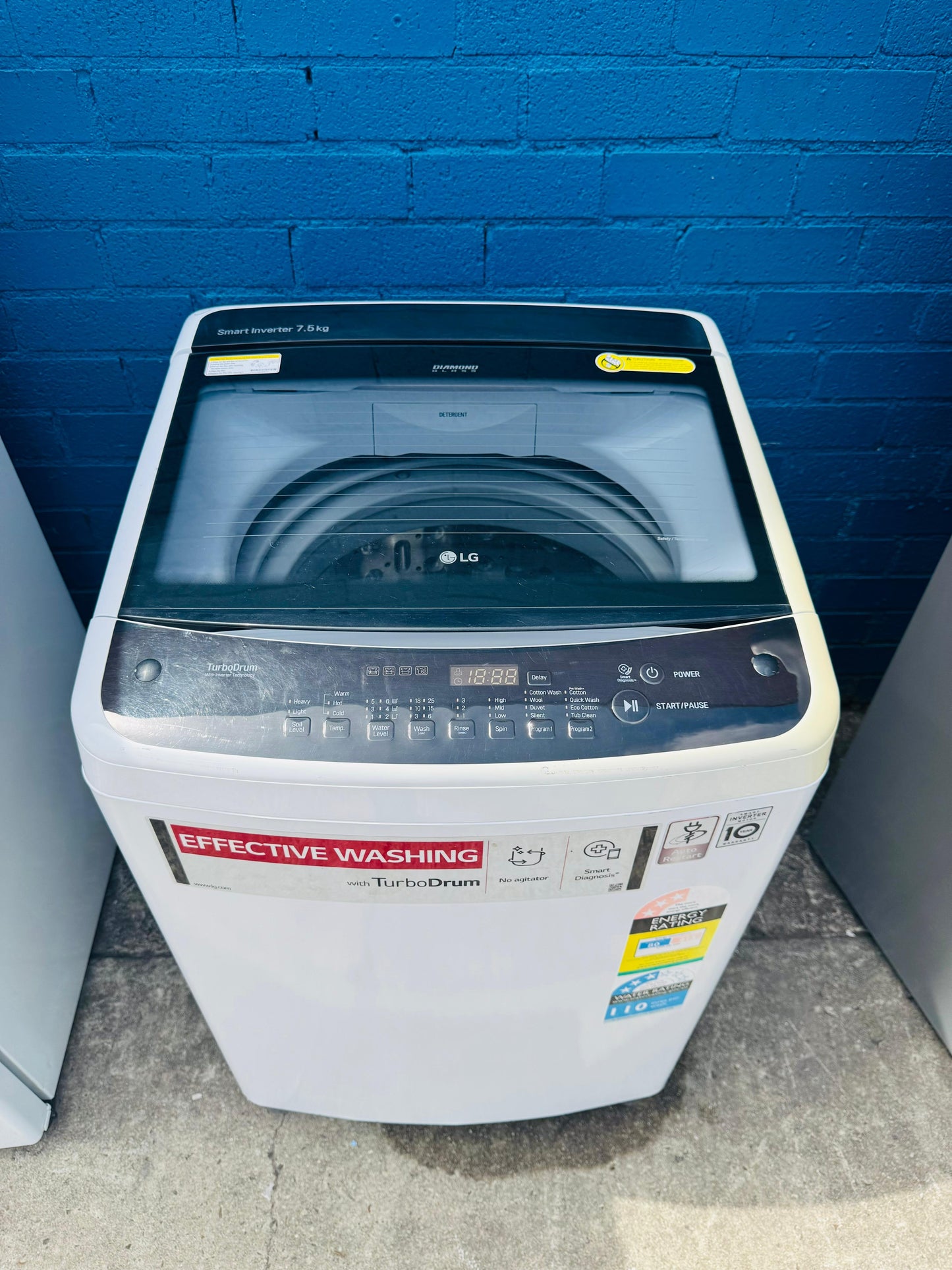 **LG 7.5 KGS TOP LOADER WASHING MACHINE**