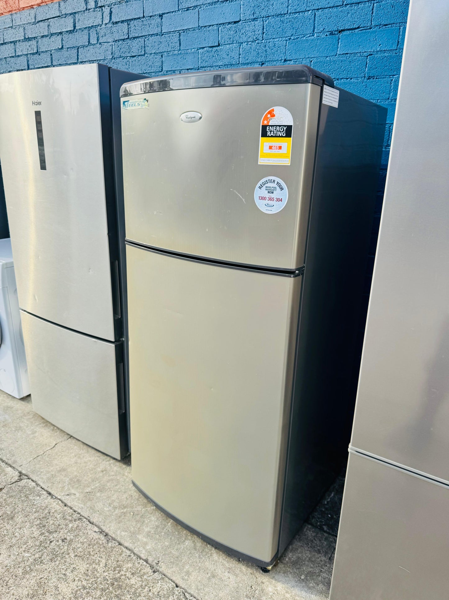 **WHIRLPOOL 410 LITRES FRIDGE FREEZER**