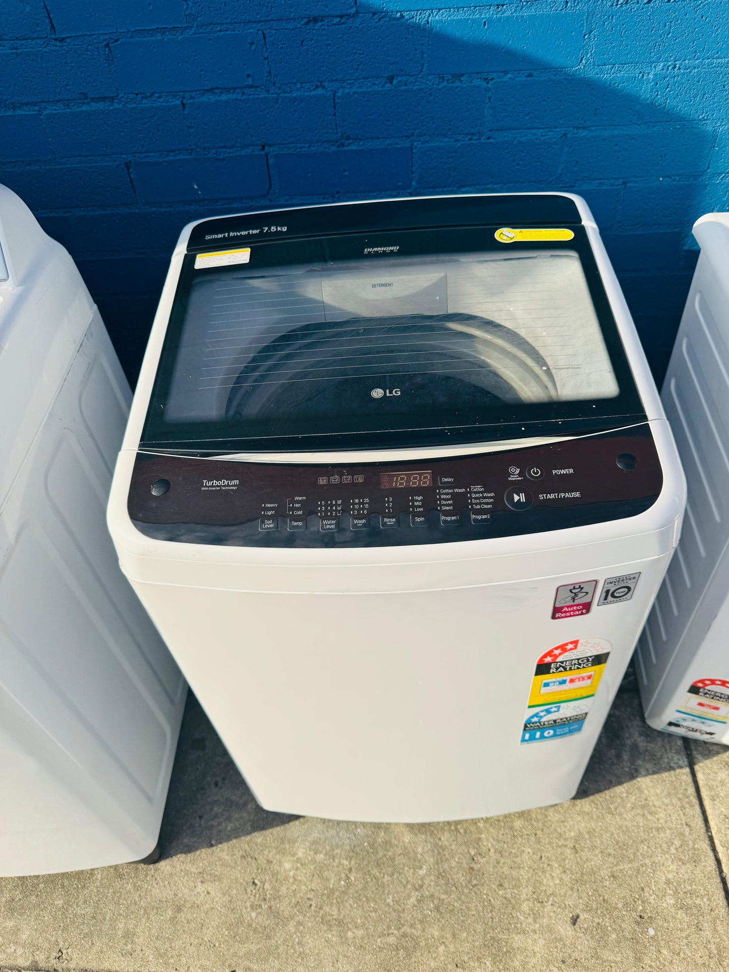 **LG 7.5 KGS TOP LOADER WASHING MACHINE**✅
