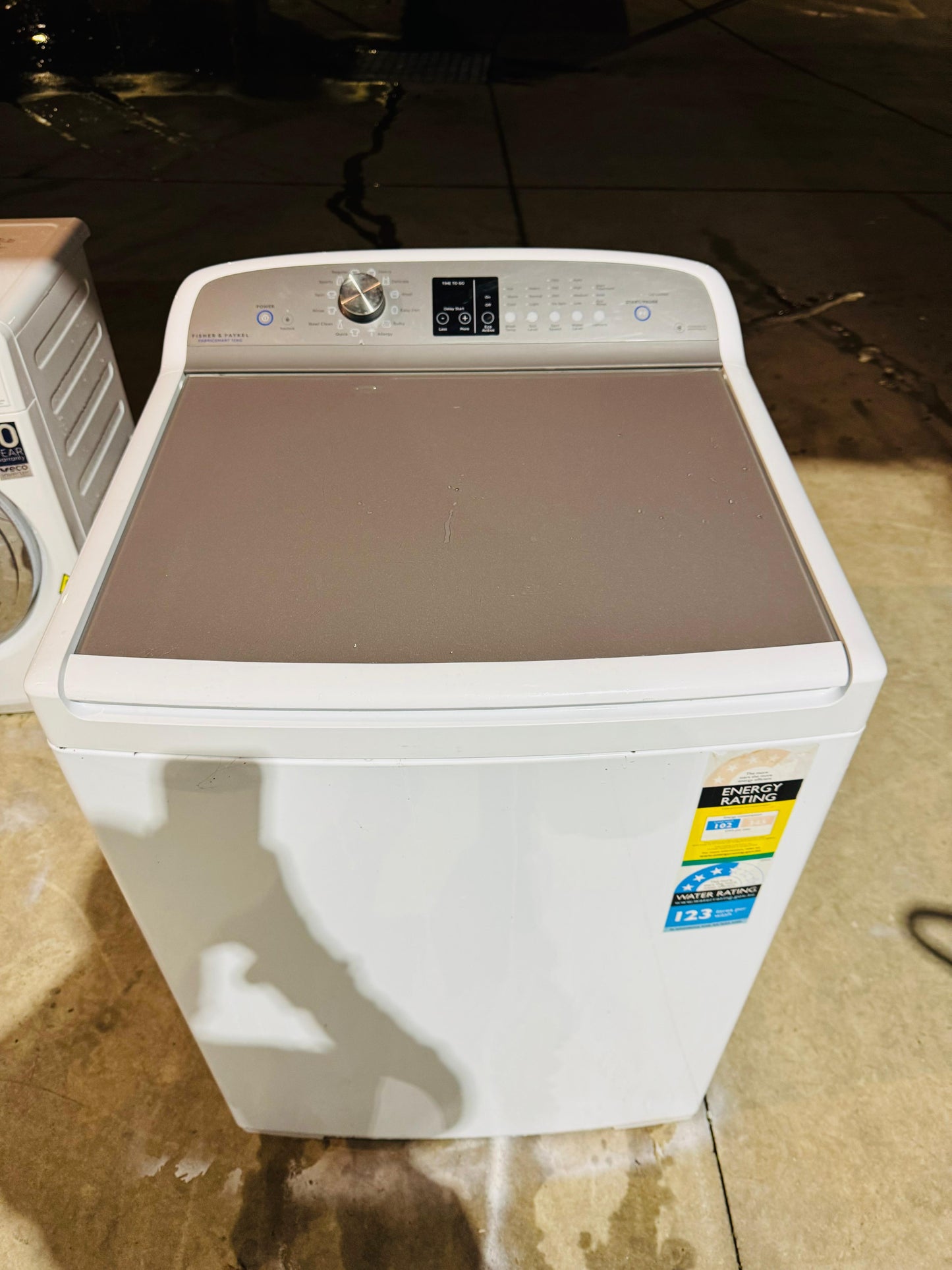 **FISHER & PAYKEL 10KGS TOP LOADER WASHING MACHINE**