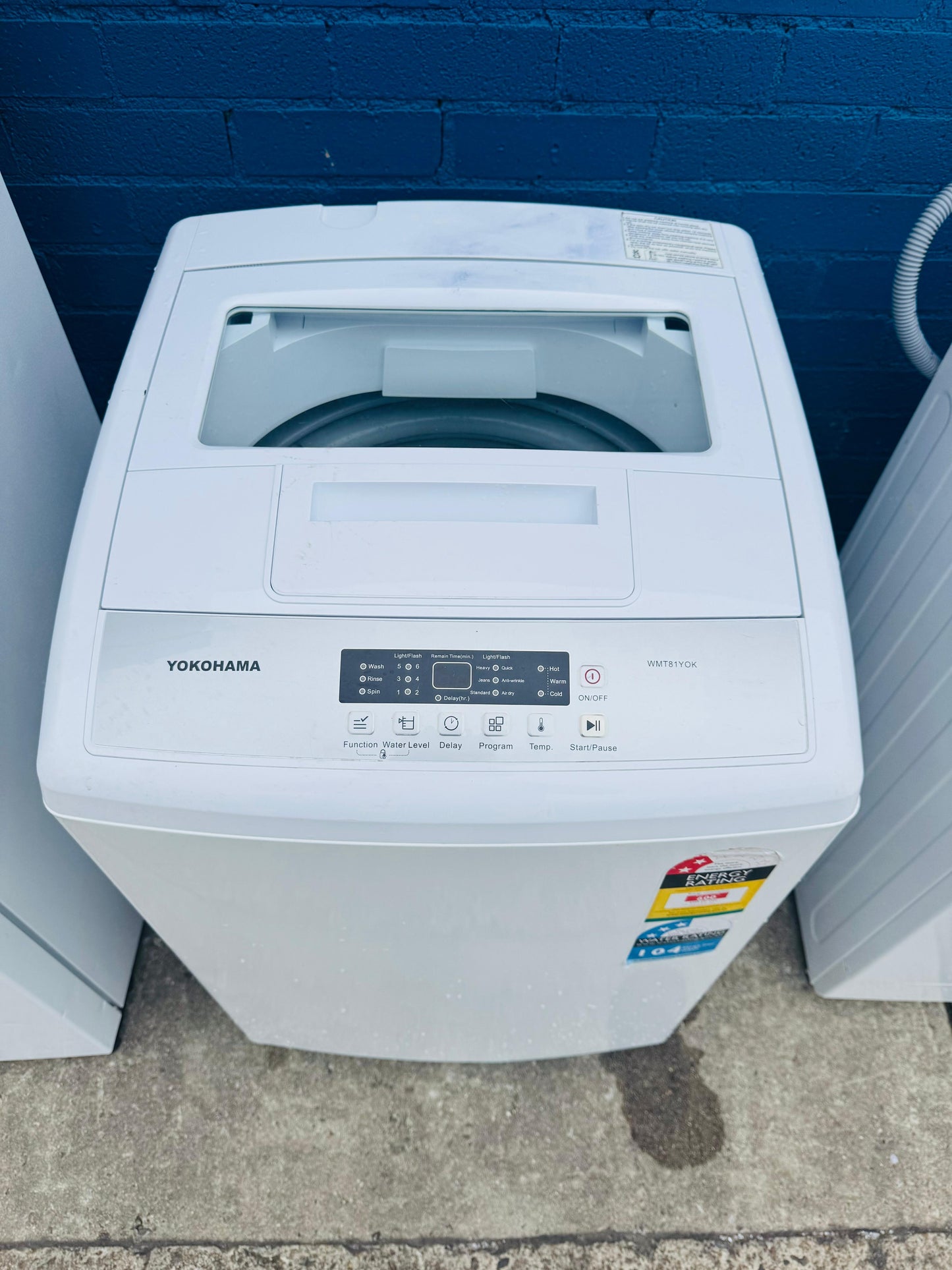**YOKHOMA 8KGS TOPLOADER WASHING MACHINE**