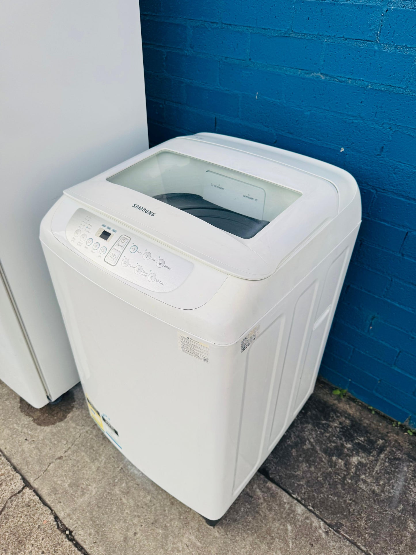 **SAMSUNG 6.5 KGS TOPLOADER WASHING MACHINE**