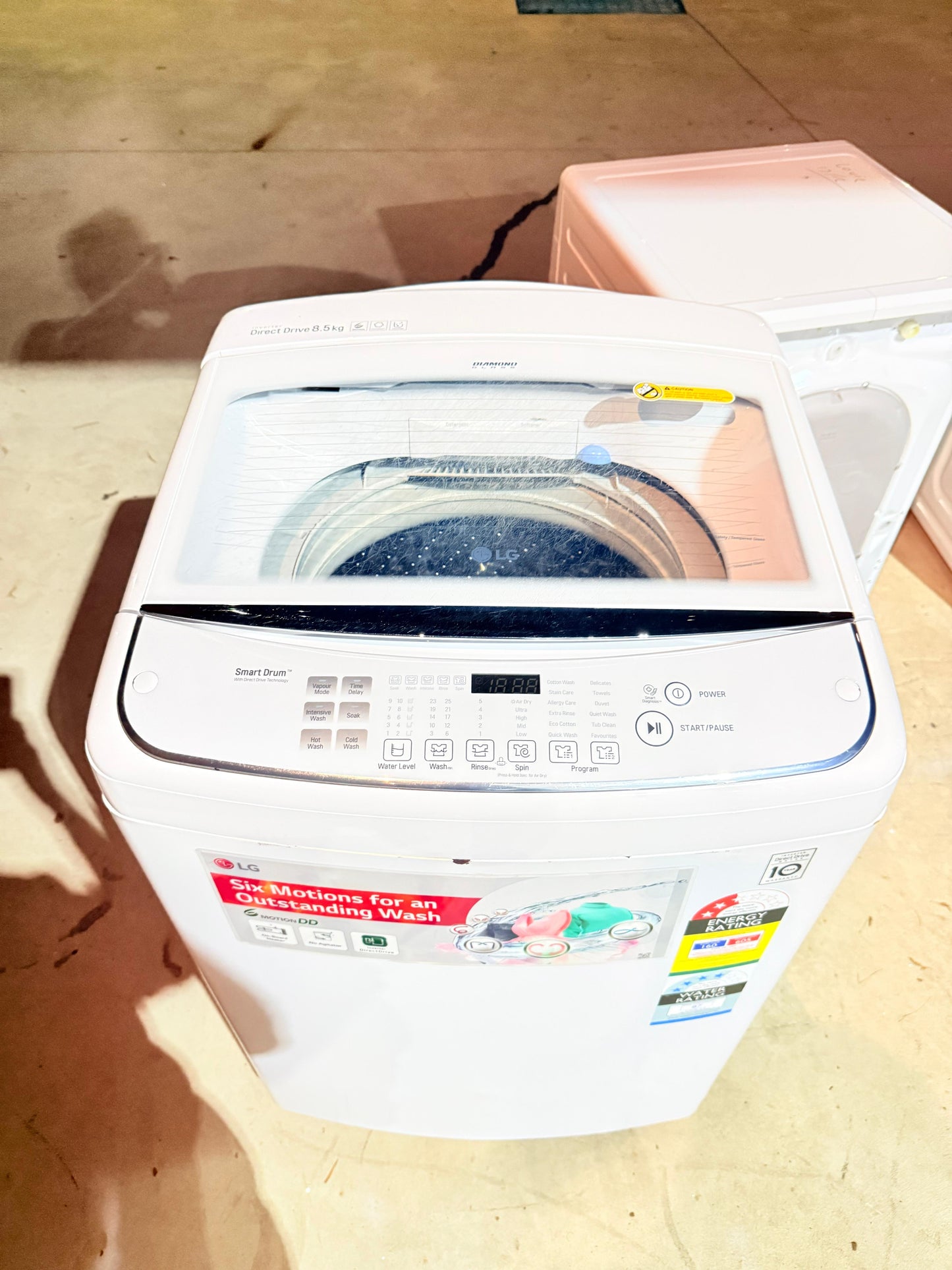 **LG 8.5 KGS TOP LOADER WASHING MACHINE**