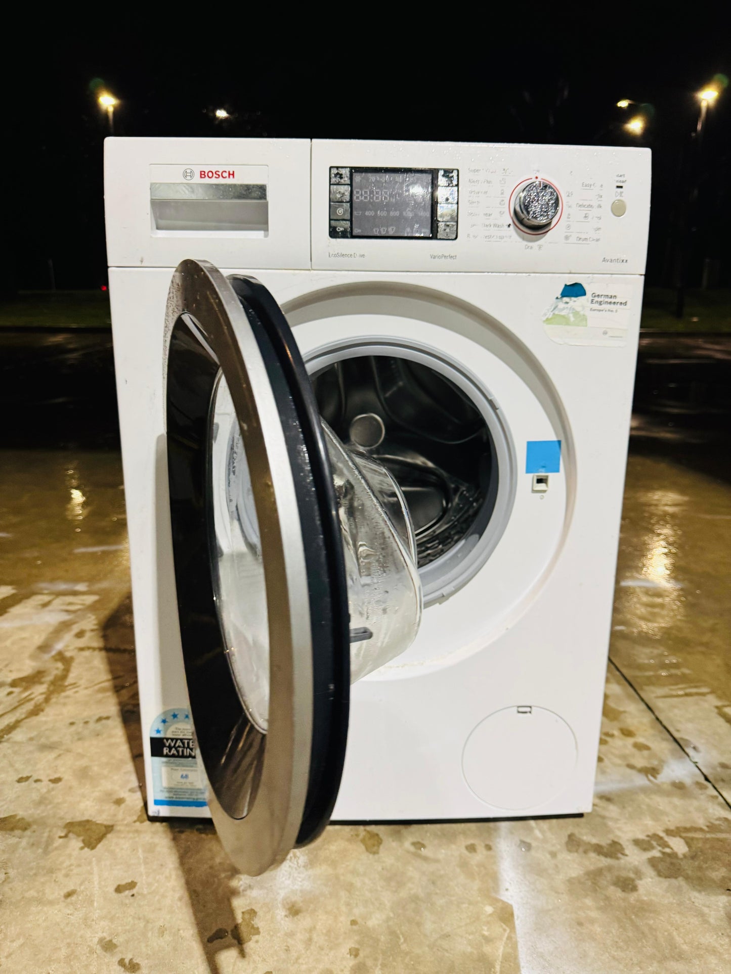 **BOSCH 8KGS FRONT LOADER WASHING MACHINE**