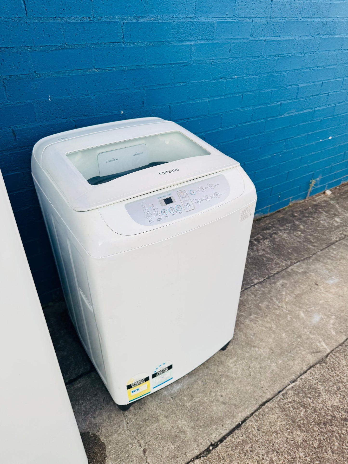 **SAMSUNG 6.5 KGS TOPLOADER WASHING MACHINE**