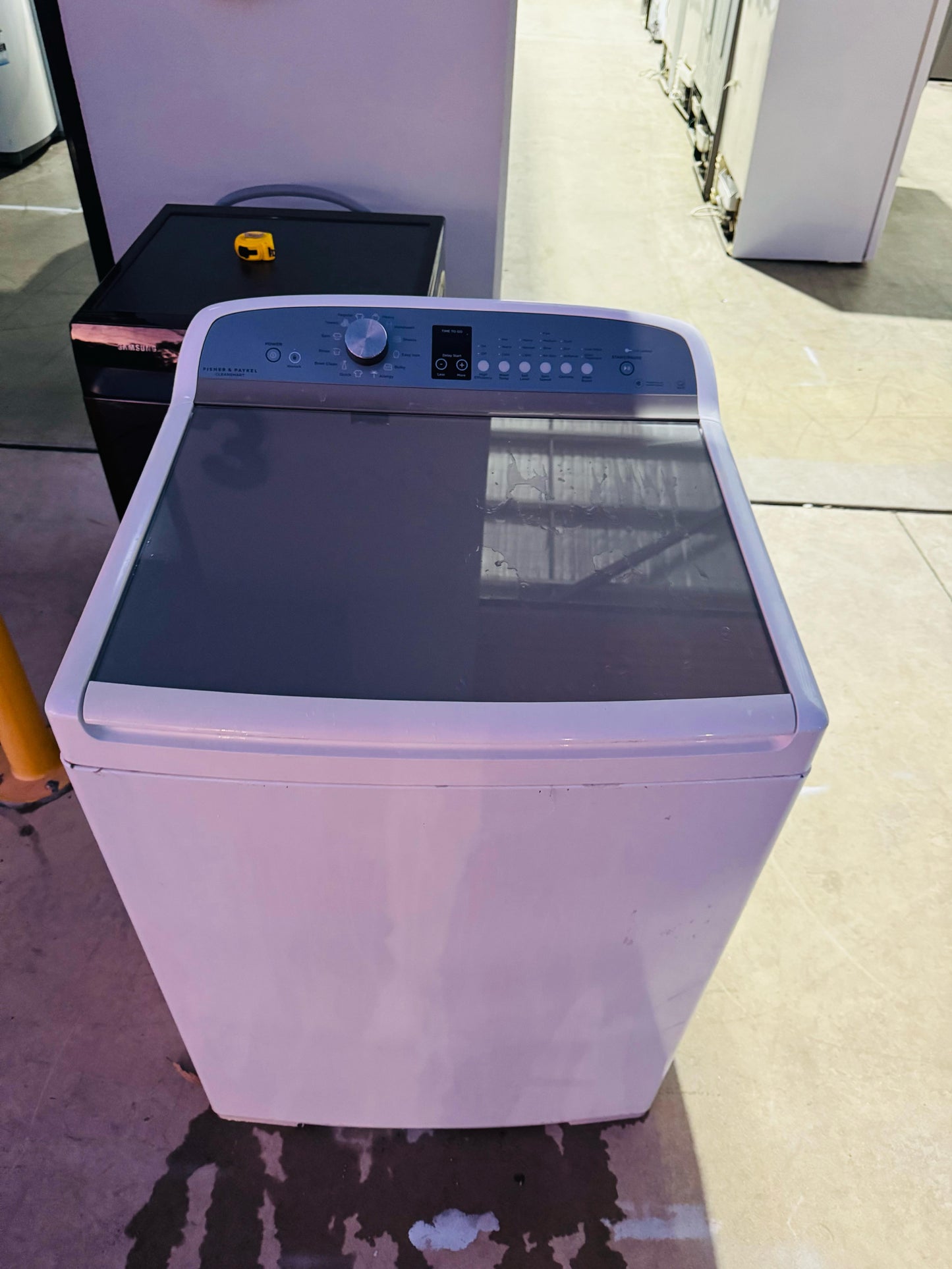 **FISHER & PAYKEL 10KGS TOP LOADER WASHING MACHINE**