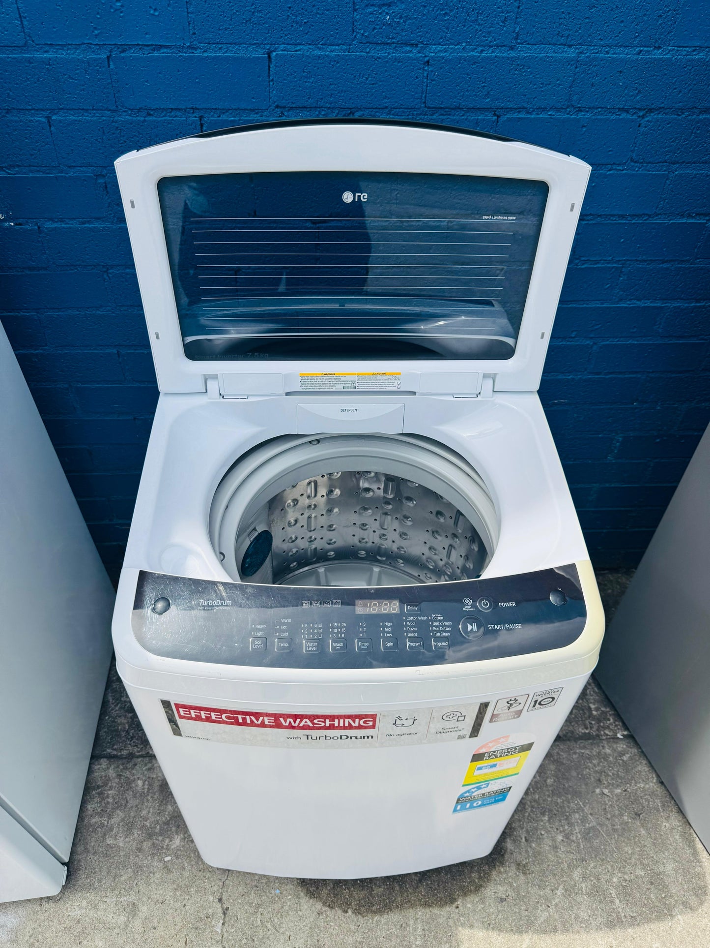 **LG 7.5 KGS TOP LOADER WASHING MACHINE**