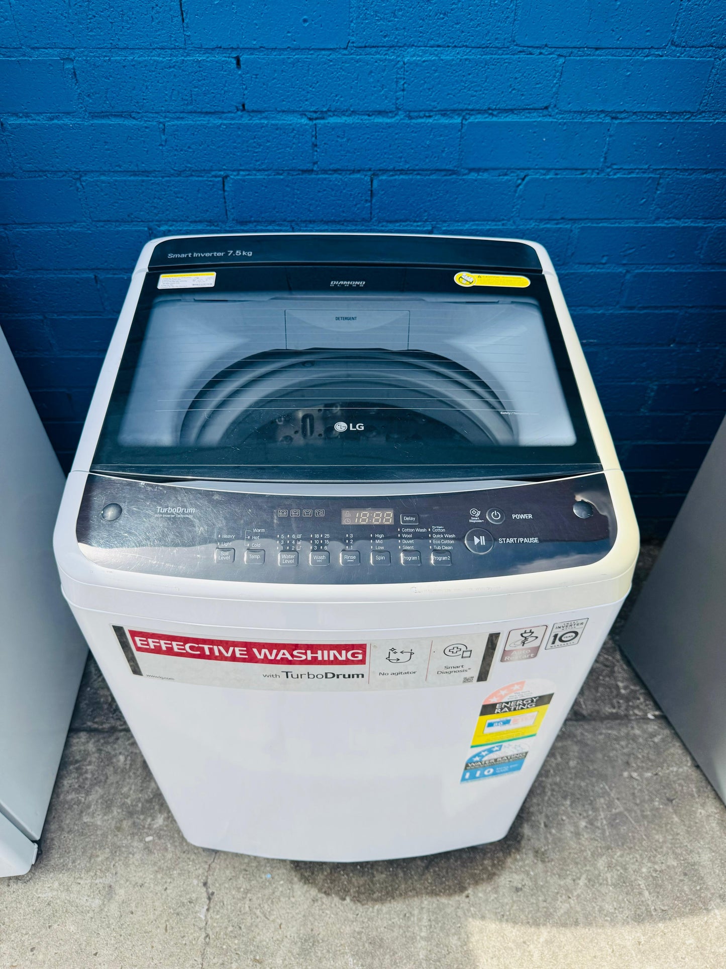 **LG 7.5 KGS TOP LOADER WASHING MACHINE**