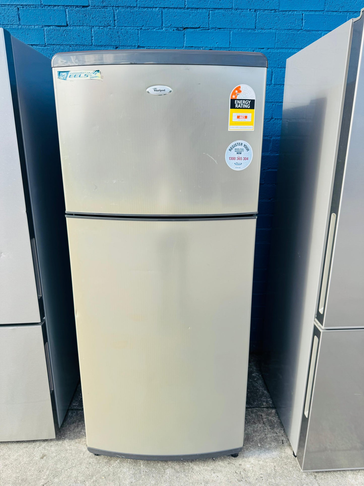 **WHIRLPOOL 410 LITRES FRIDGE FREEZER**