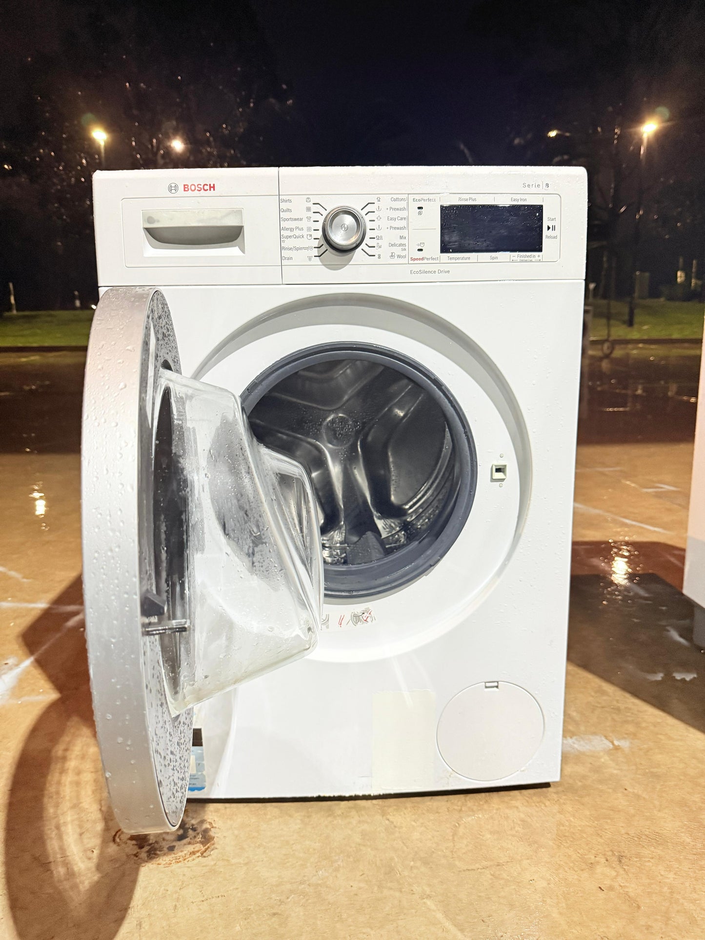 **BOSCH 8KGS FRONT LOADER WASHING MACHINE**